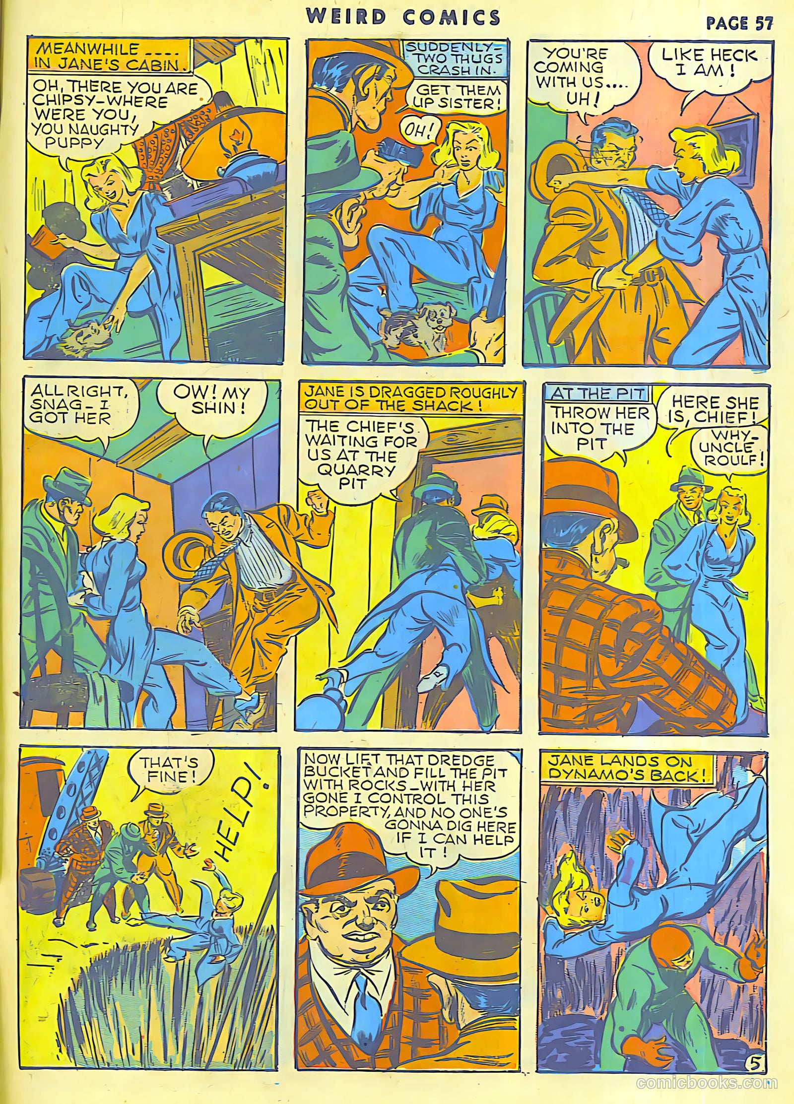 Weird Comics #17 (1941) — page 56 of 63