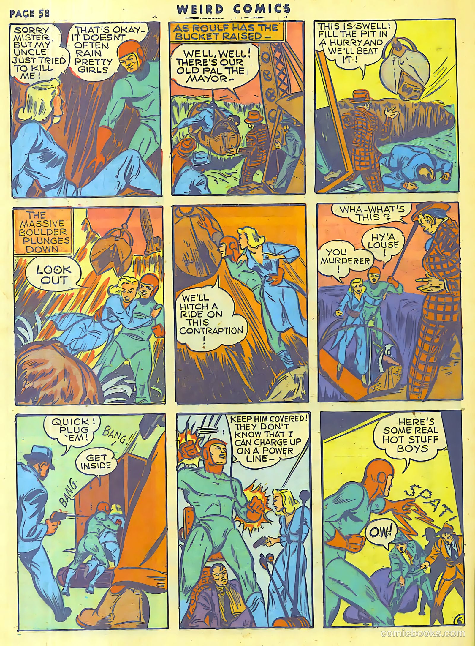 Weird Comics #17 (1941) — page 57 of 63