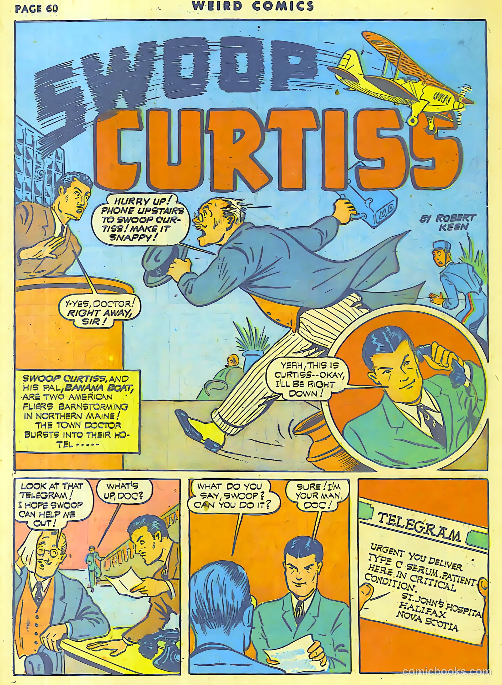 Weird Comics #17 (1941) — page 59 of 63