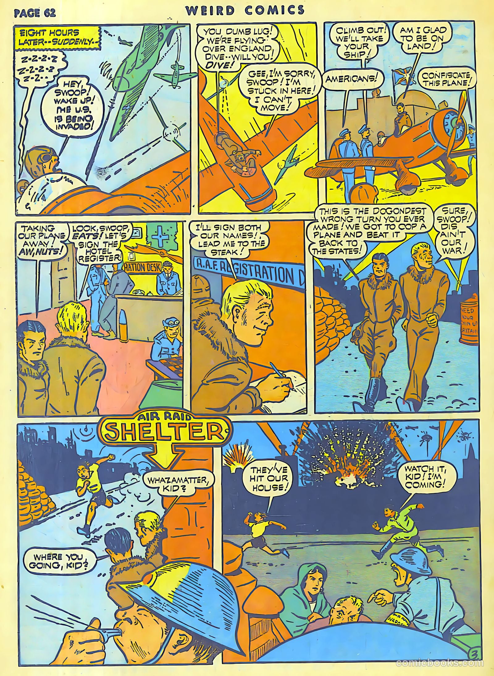 Weird Comics #17 (1941) — page 61 of 63