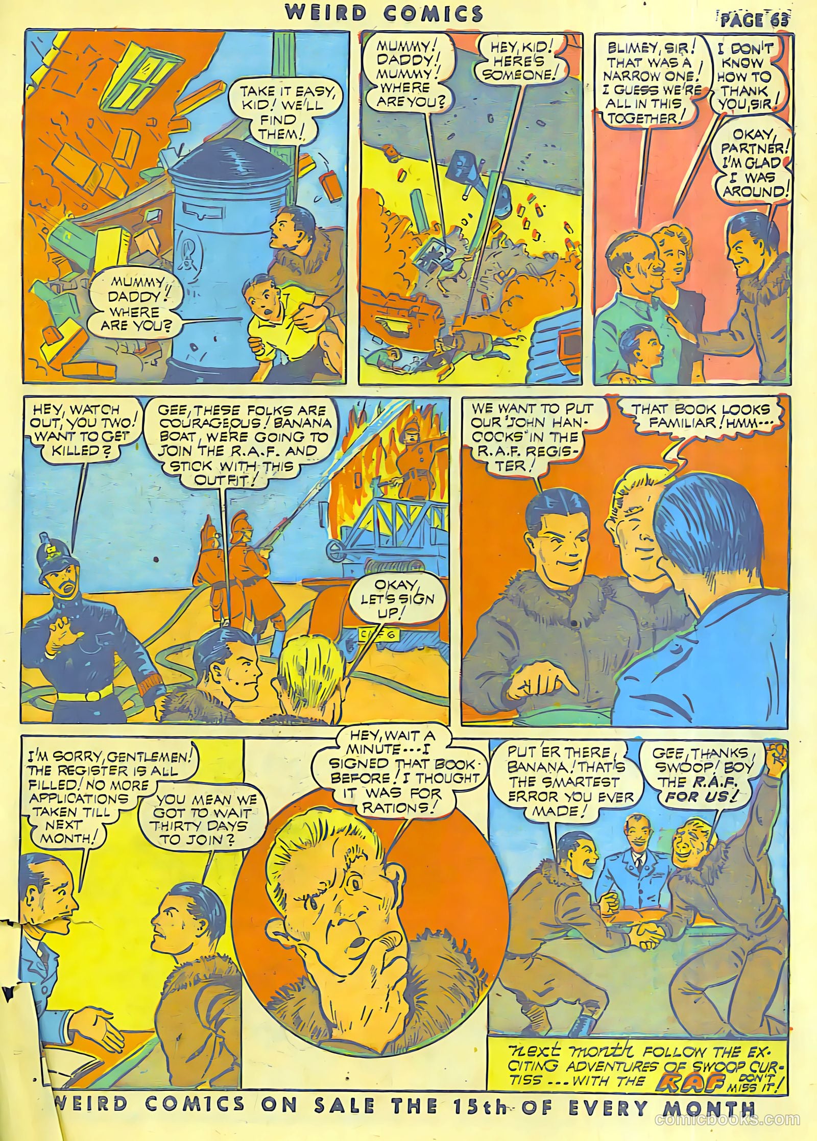 Weird Comics #17 (1941) — page 62 of 63