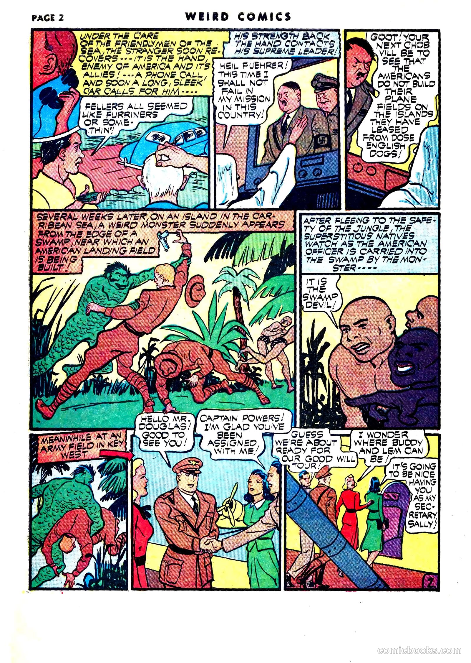 Weird Comics #18 (1941) — page 4 of 68