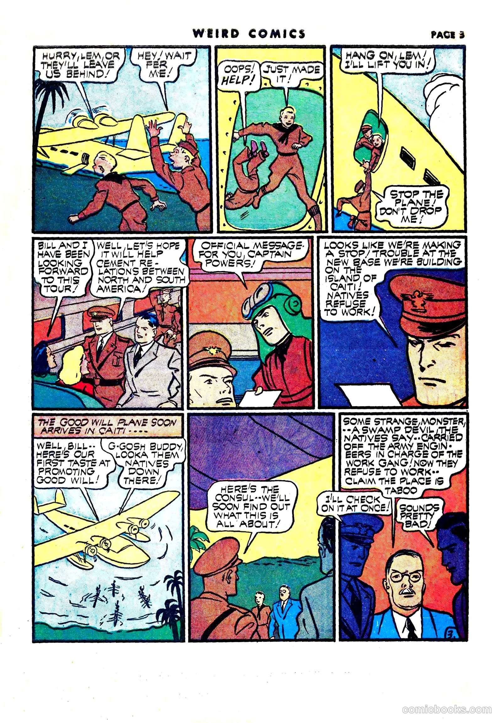 Weird Comics #18 (1941) — page 5 of 68