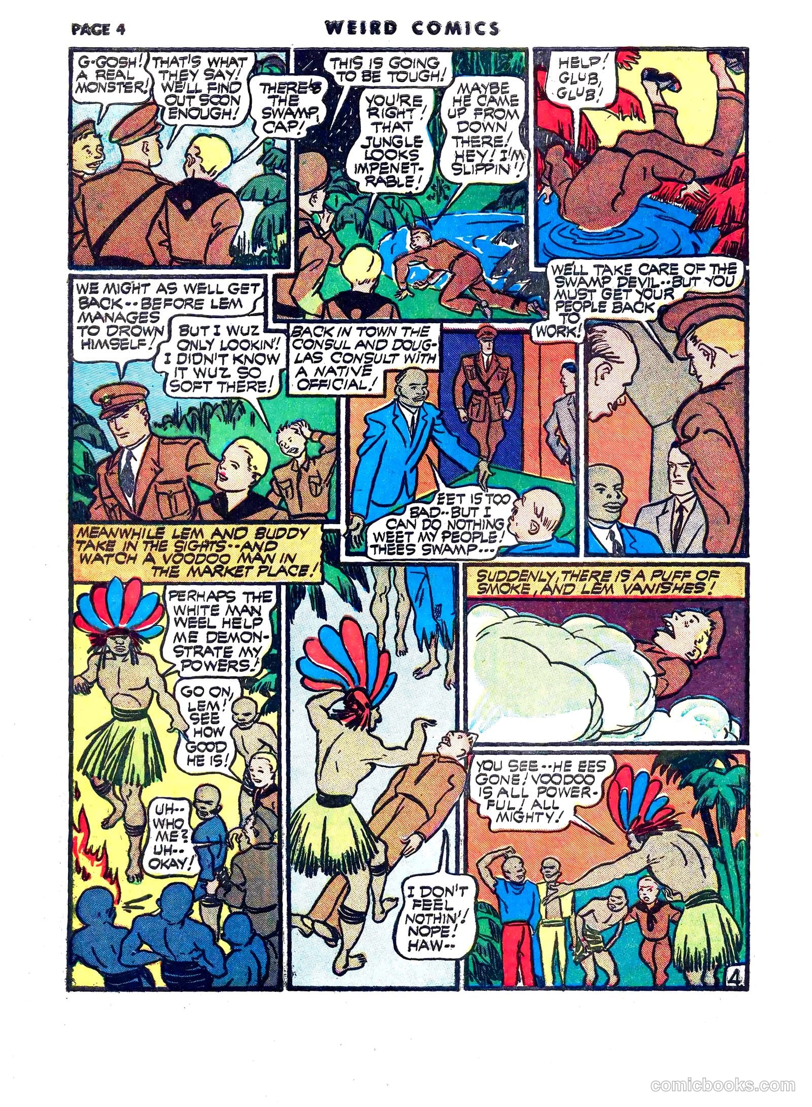 Weird Comics #18 (1941) — page 6 of 68