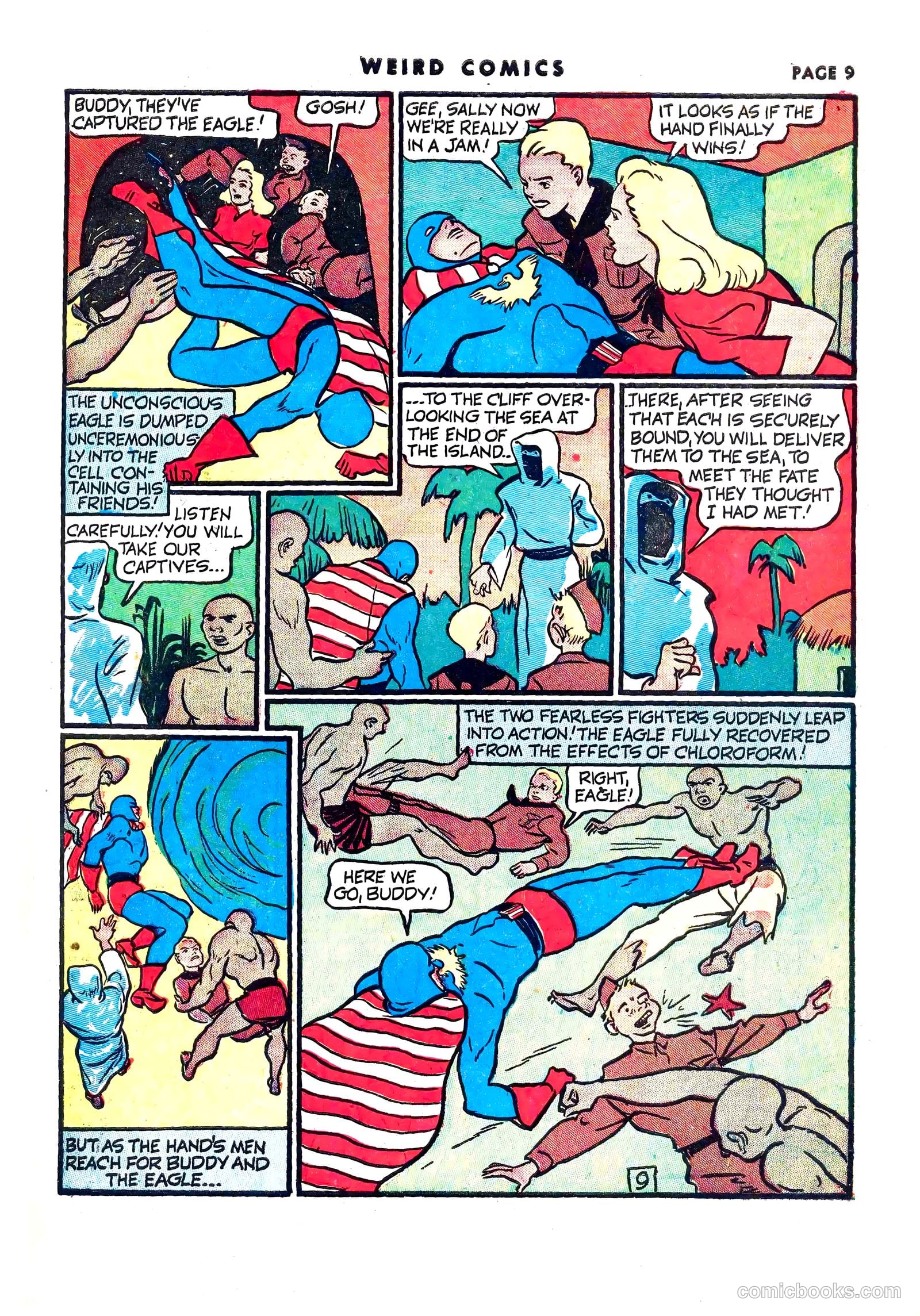 Weird Comics #18 (1941) — page 11 of 68