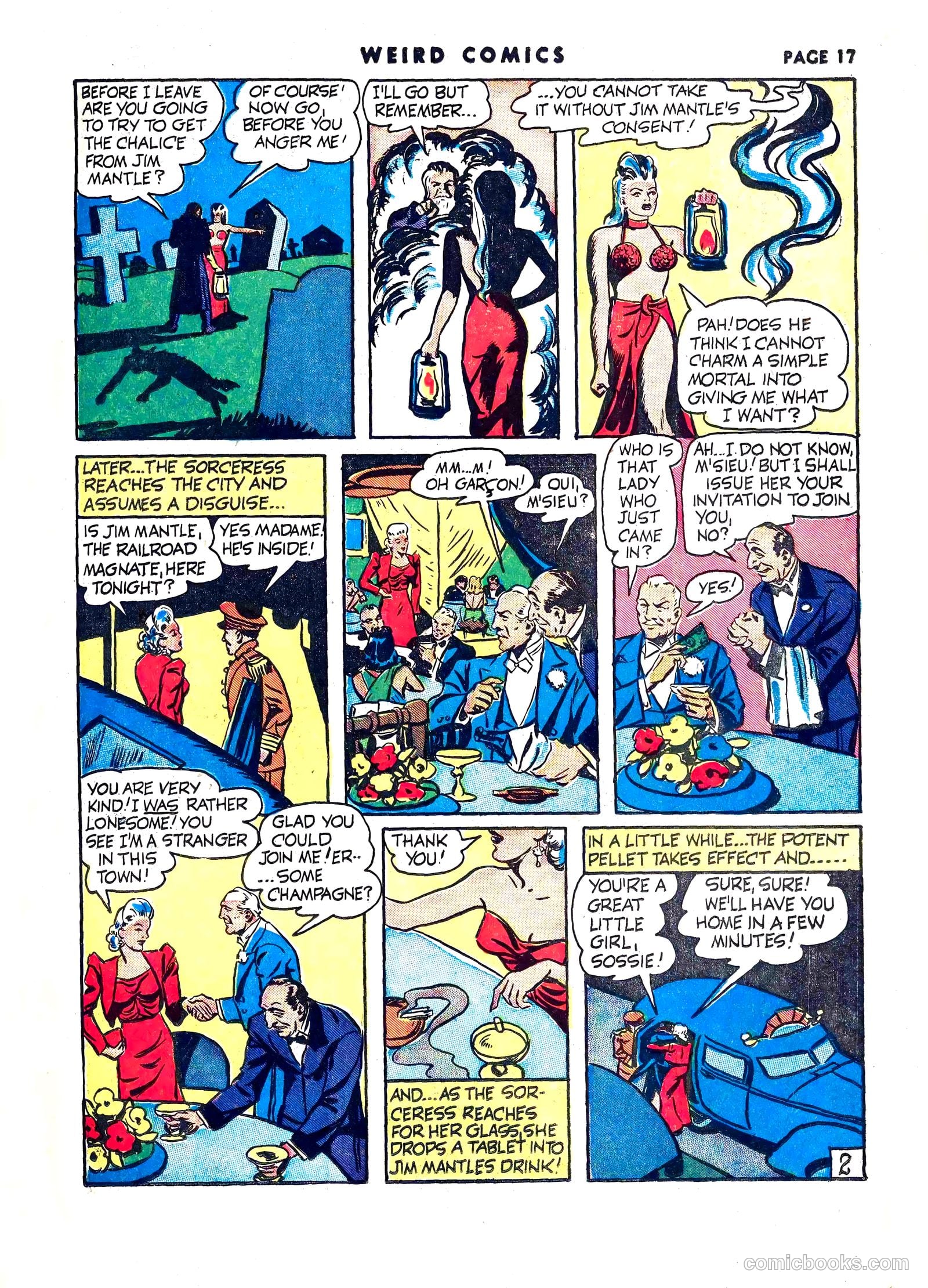 Weird Comics #18 (1941) — page 19 of 68