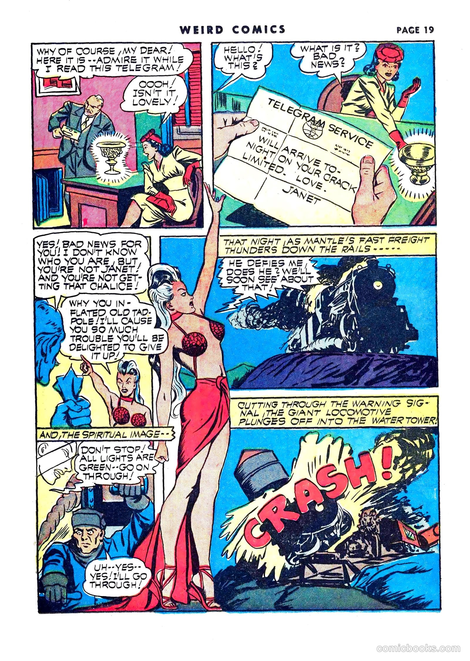 Weird Comics #18 (1941) — page 21 of 68