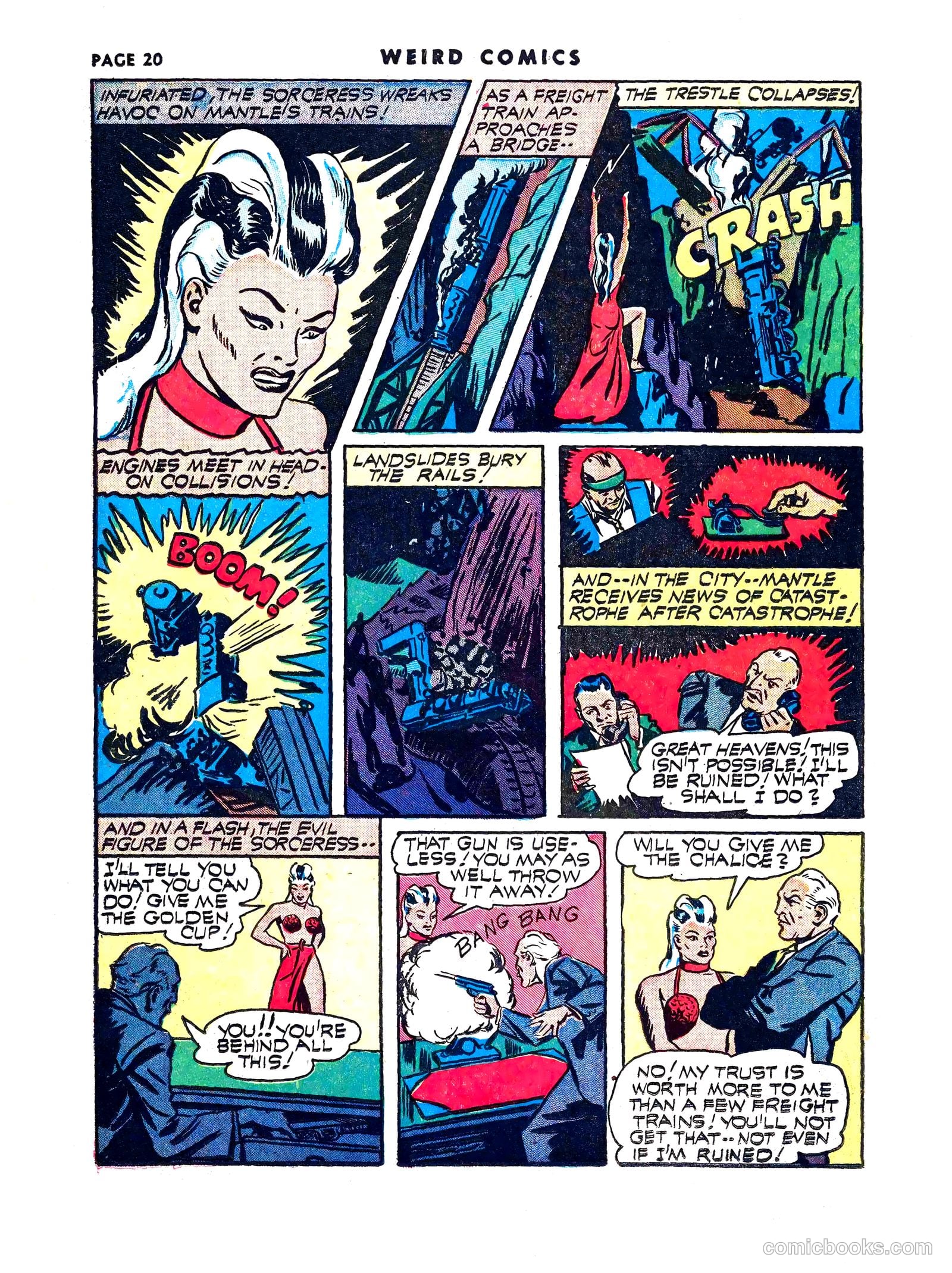 Weird Comics #18 (1941) — page 22 of 68