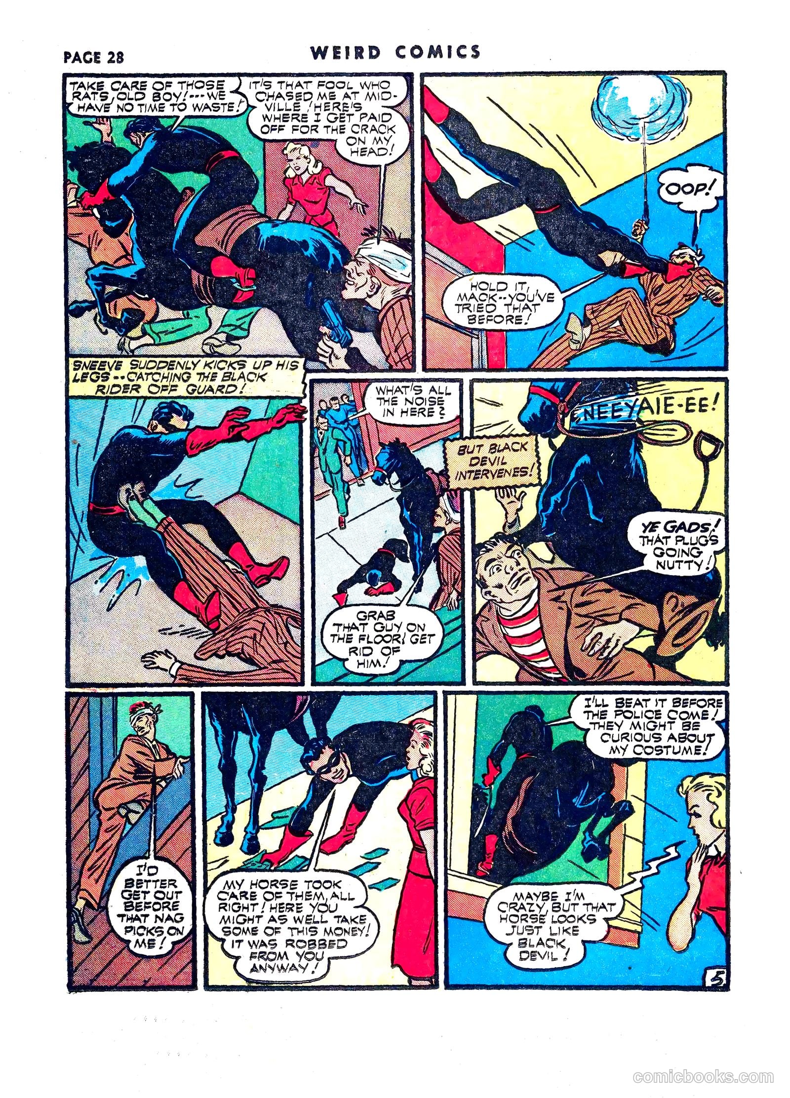 Weird Comics #18 (1941) — page 30 of 68