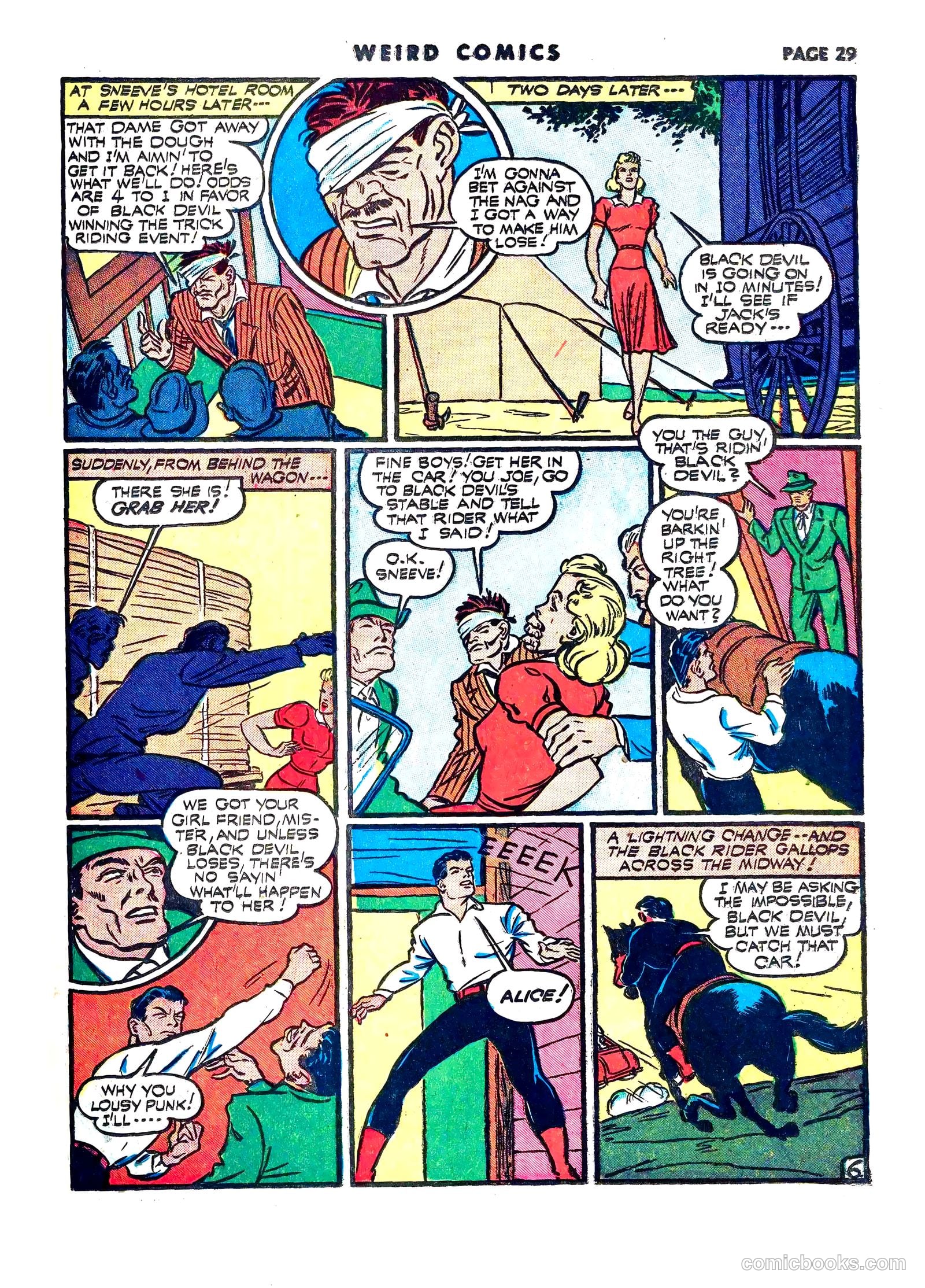 Weird Comics #18 (1941) — page 31 of 68