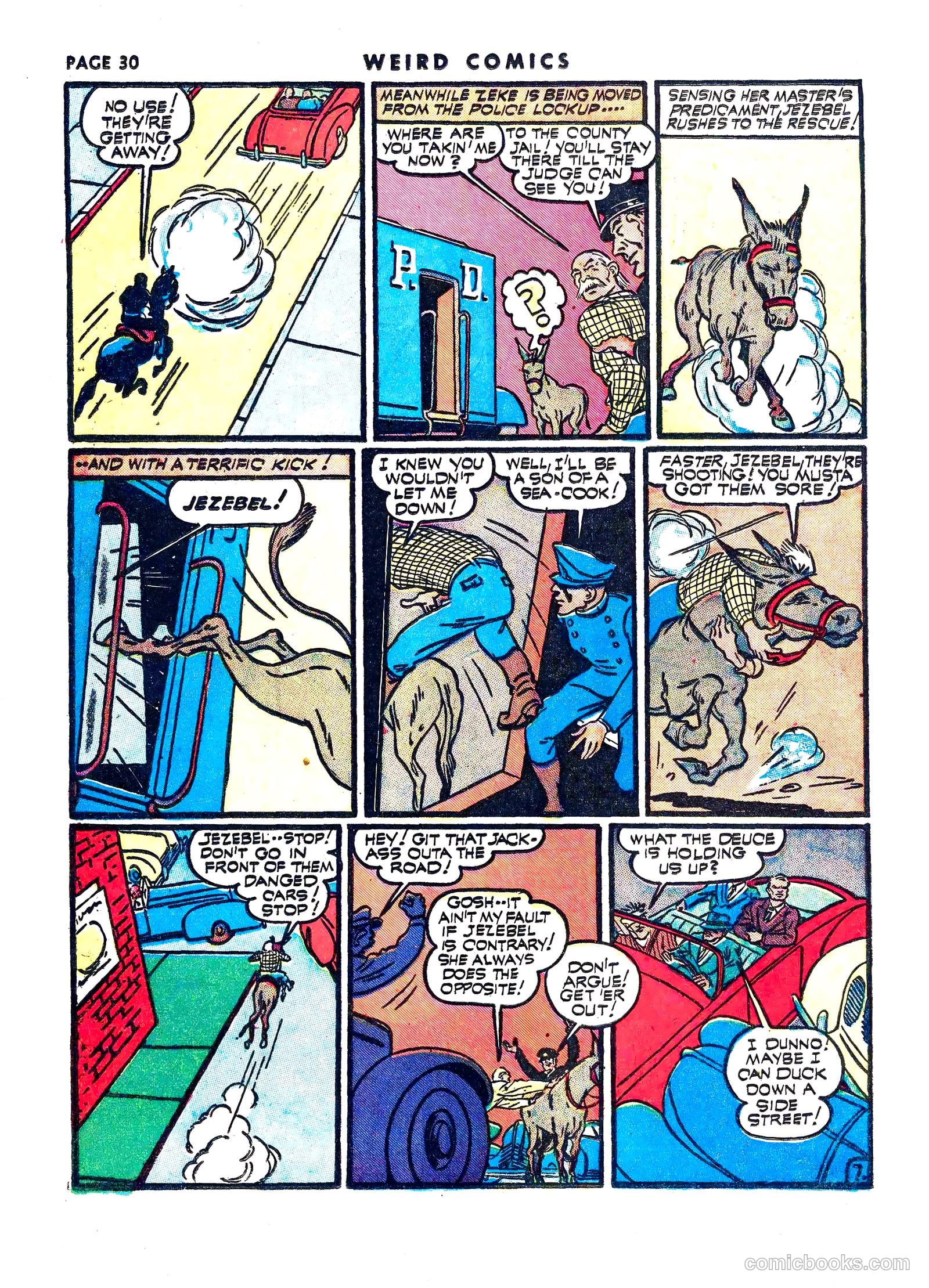 Weird Comics #18 (1941) — page 32 of 68