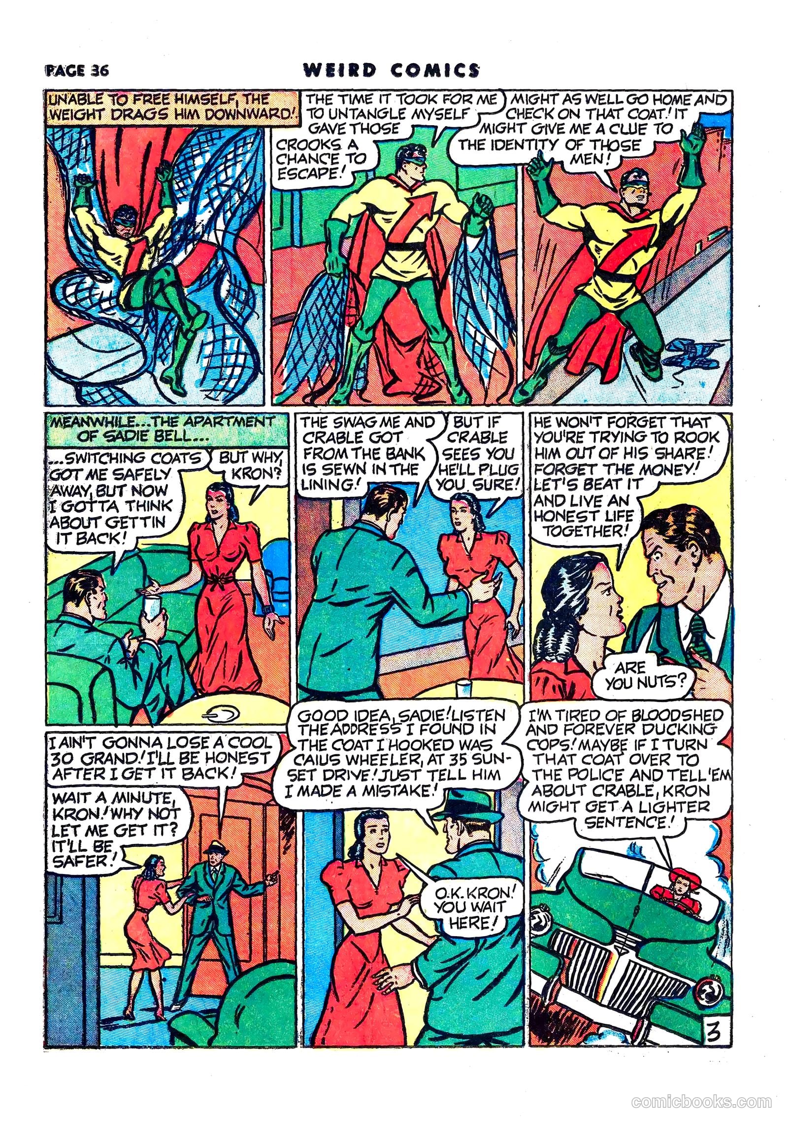 Weird Comics #18 (1941) — page 38 of 68