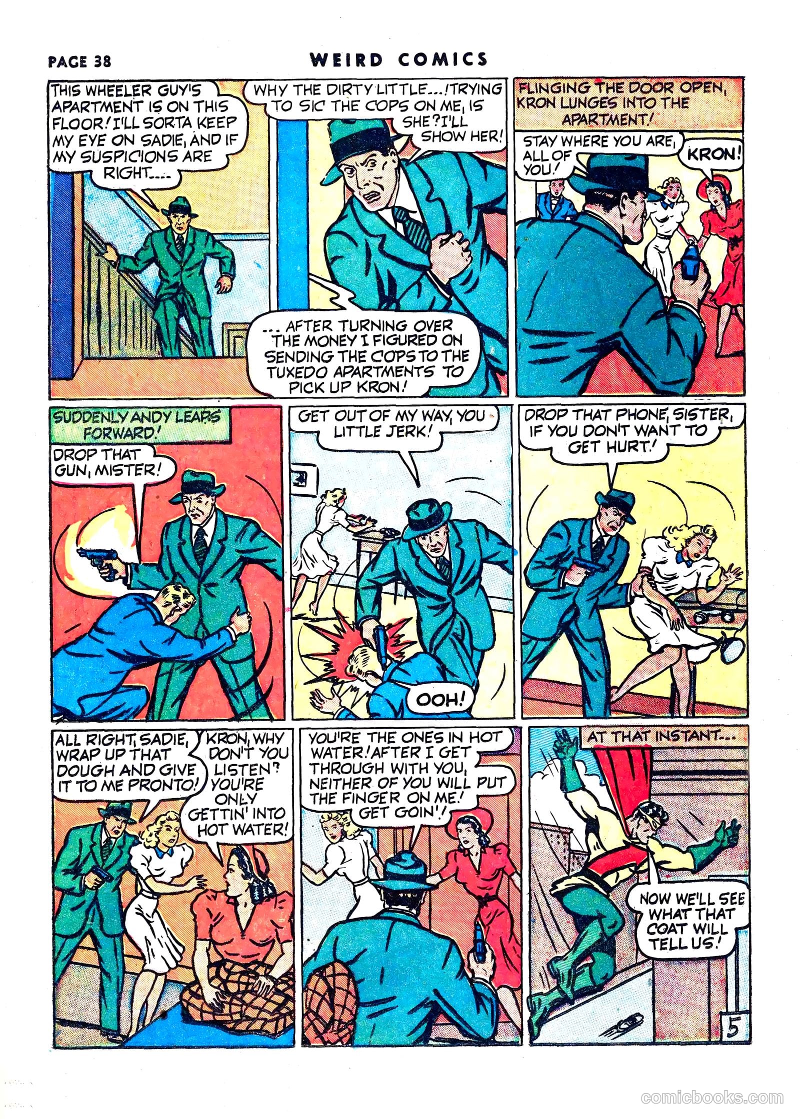 Weird Comics #18 (1941) — page 40 of 68