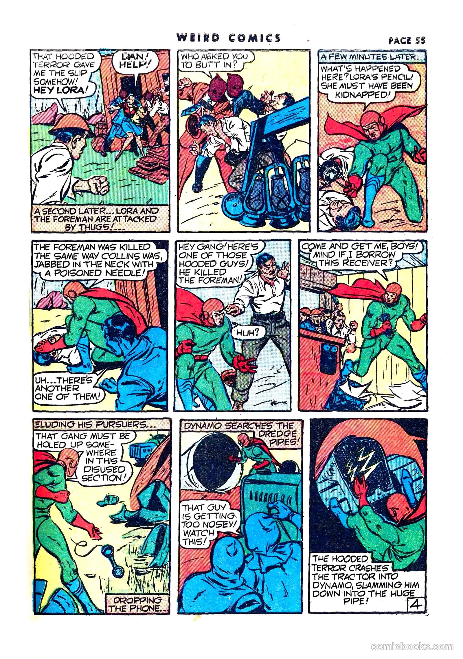 Weird Comics #18 (1941) — page 57 of 68