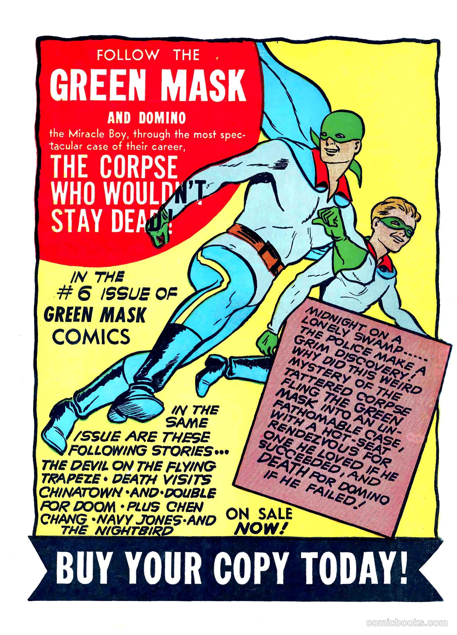 Weird Comics #18 (1941) — page 68 of 68