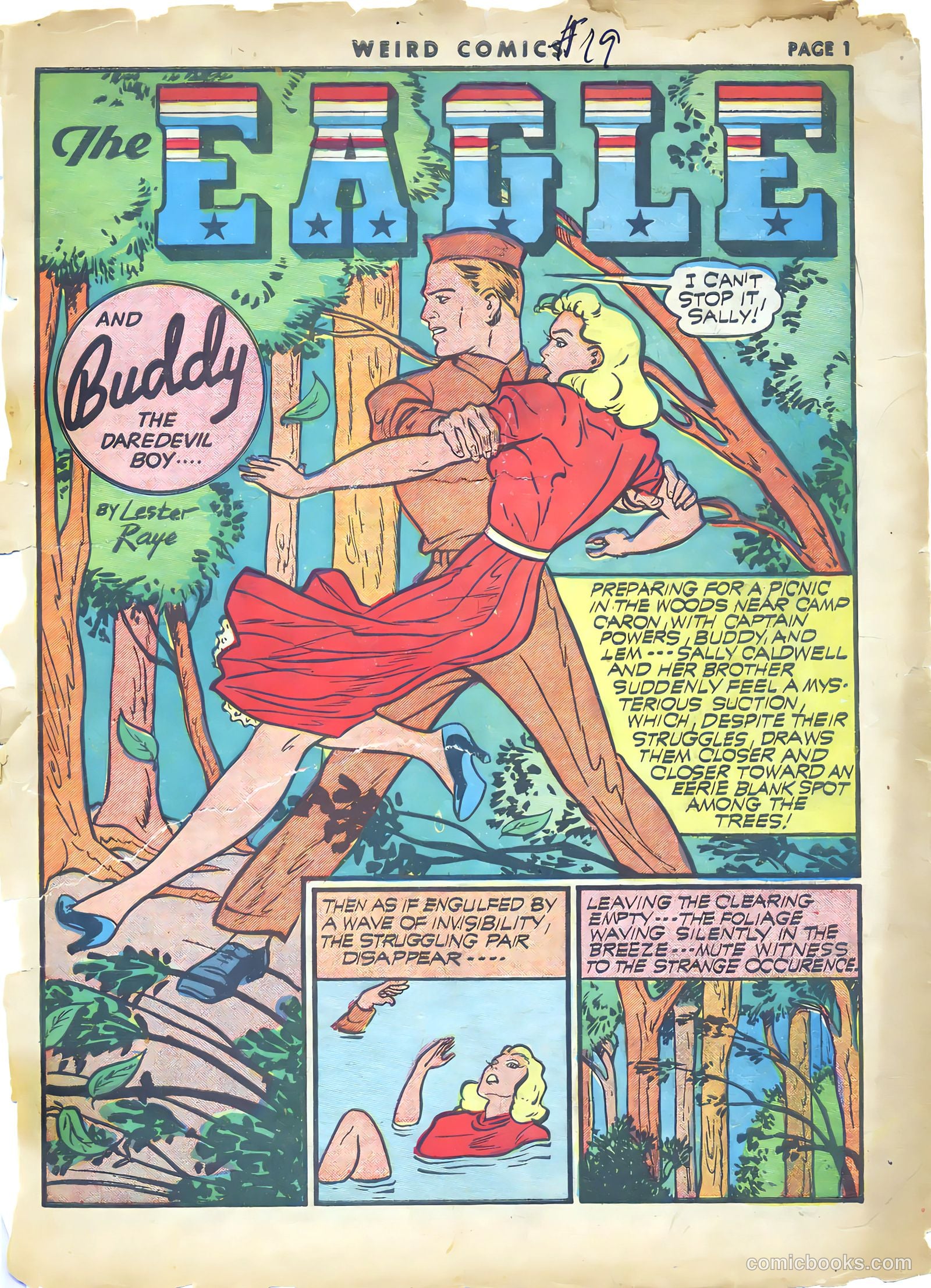 Weird Comics #19 (1941) — page 3 of 67