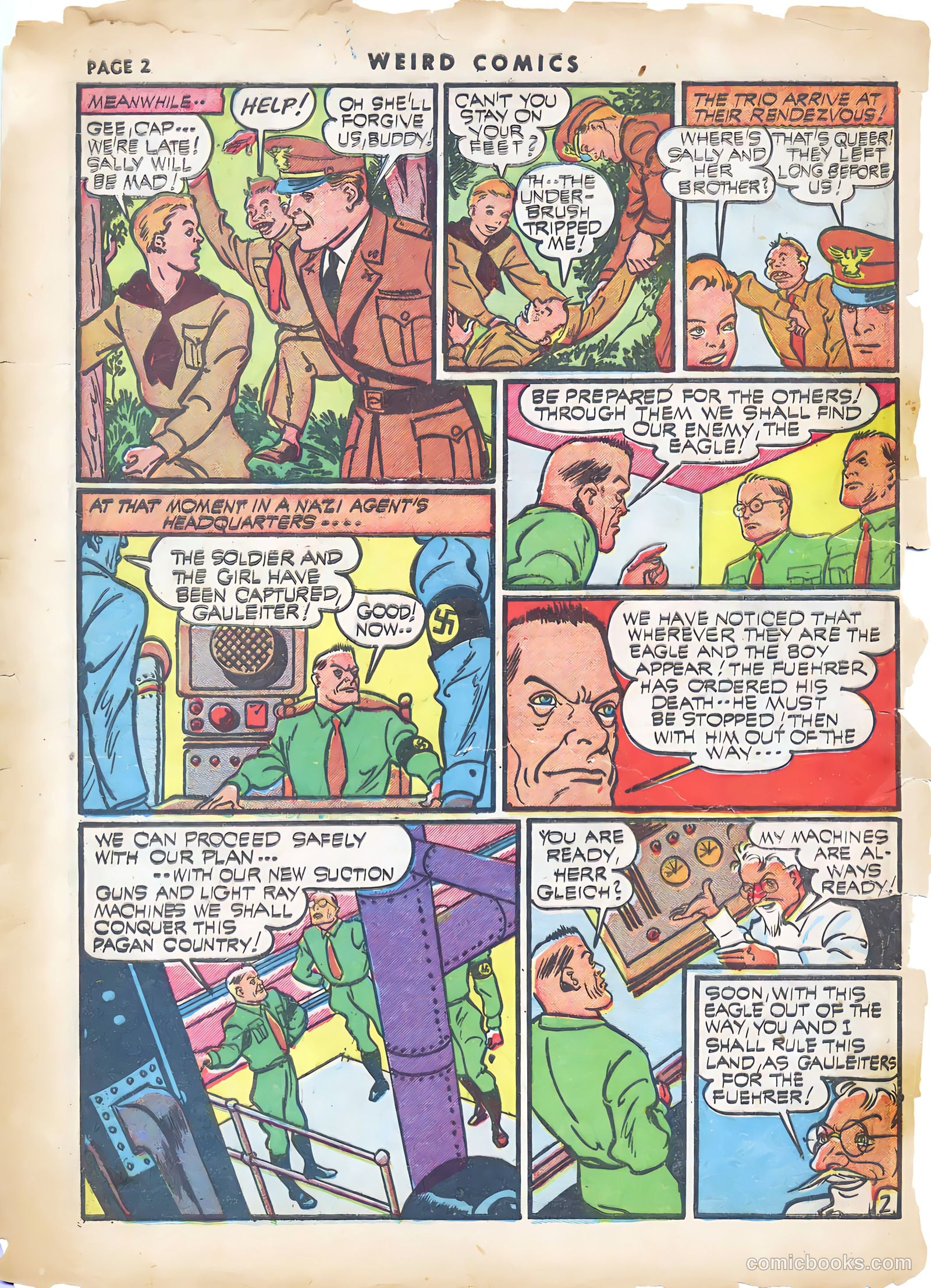 Weird Comics #19 (1941) — page 4 of 67