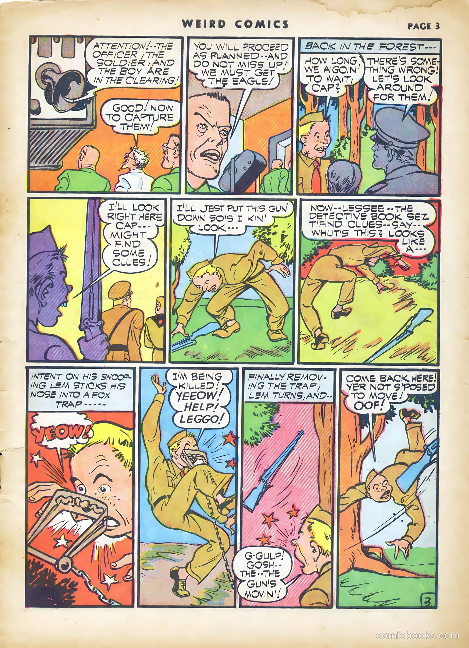 Weird Comics #19 (1941) — page 5 of 67