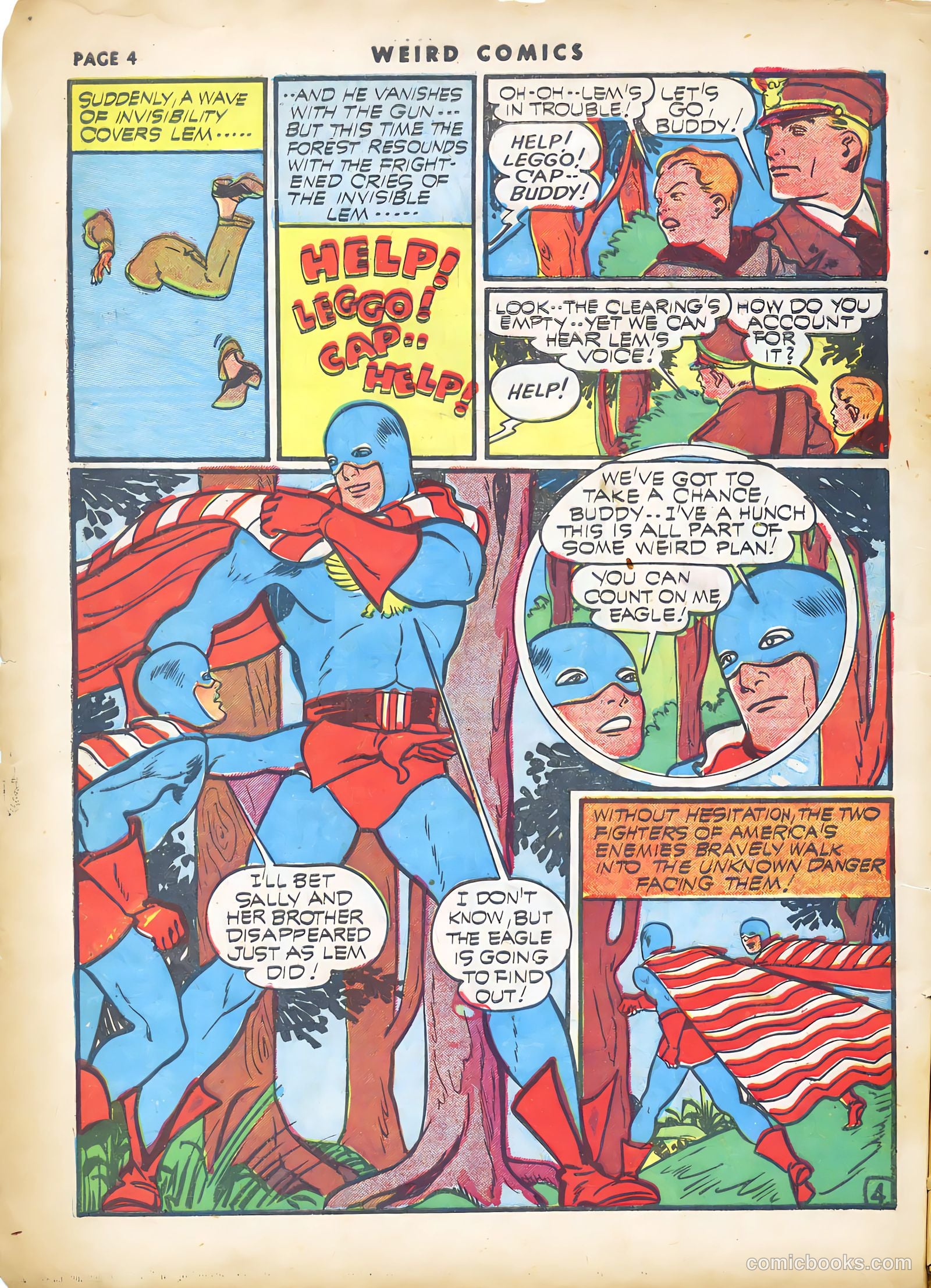 Weird Comics #19 (1941) — page 6 of 67