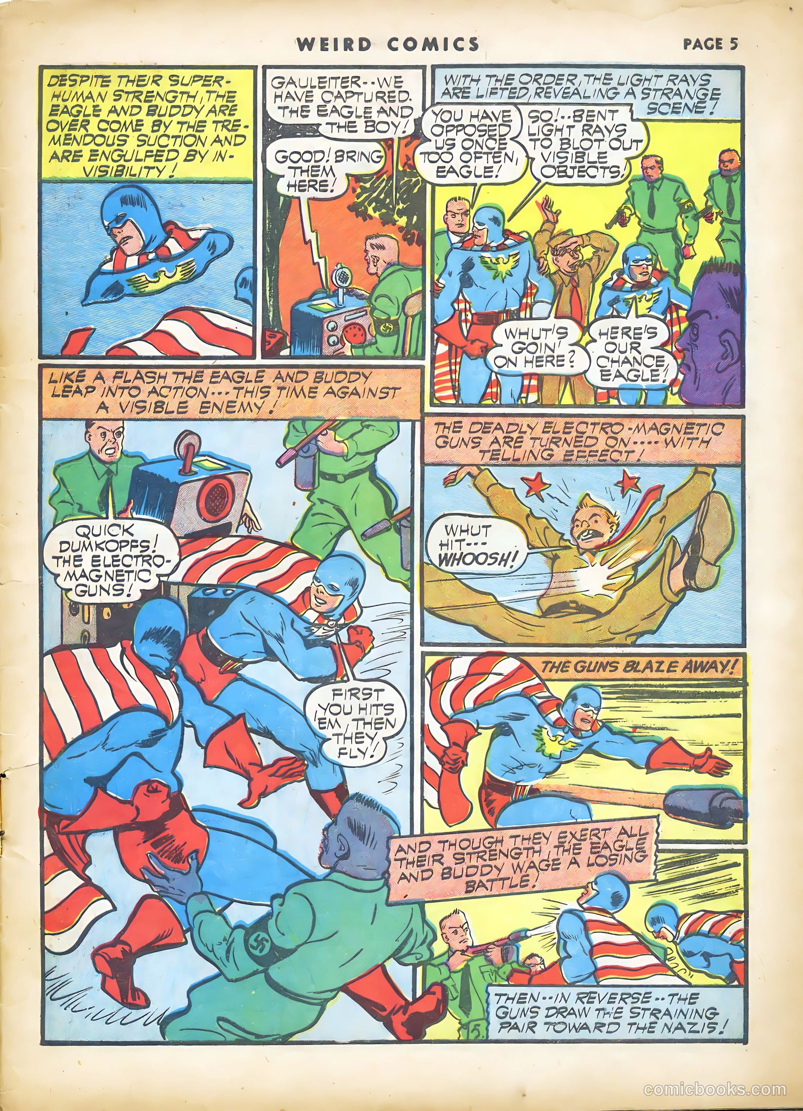 Weird Comics #19 (1941) — page 7 of 67