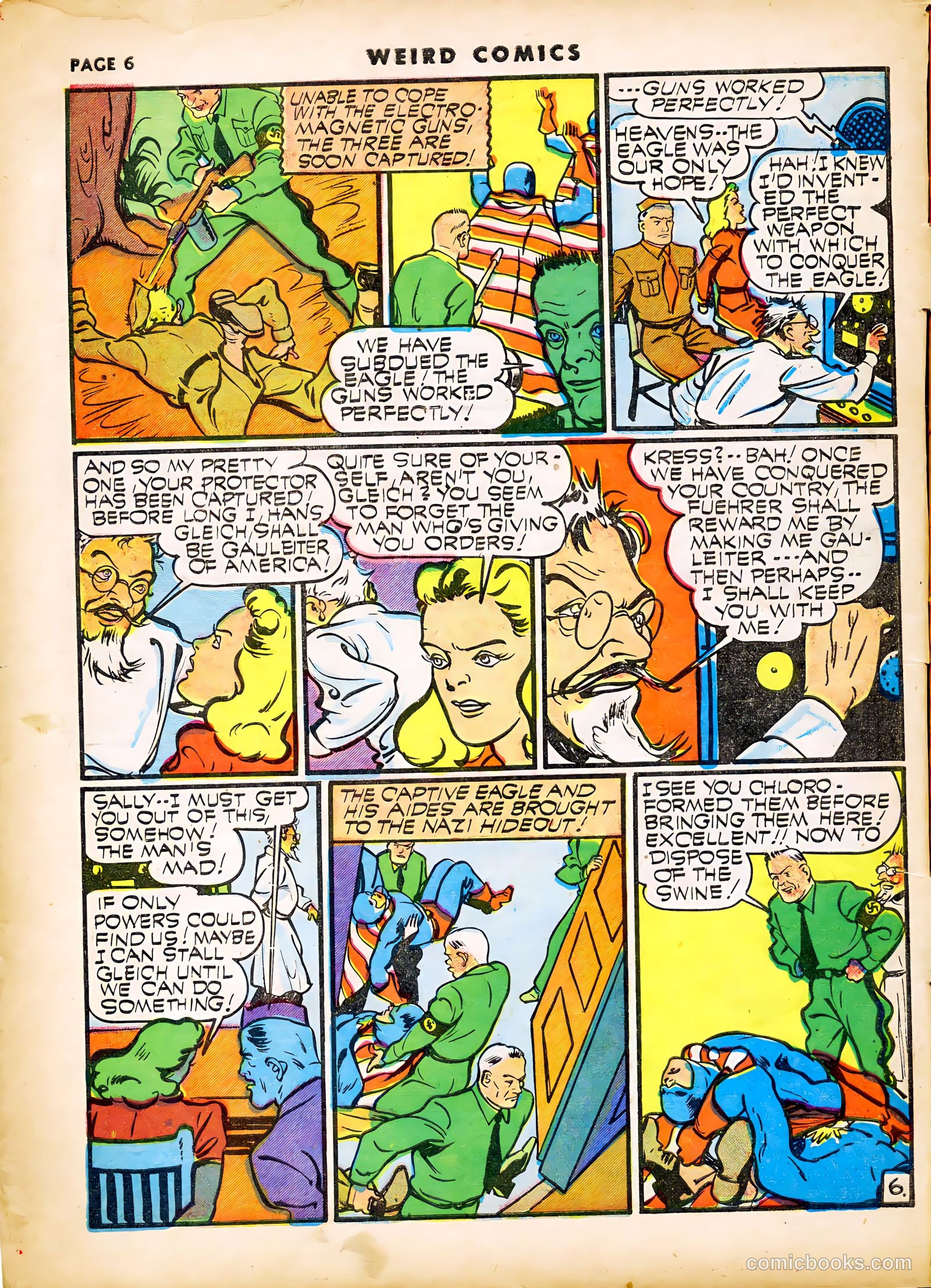 Weird Comics #19 (1941) — page 8 of 67