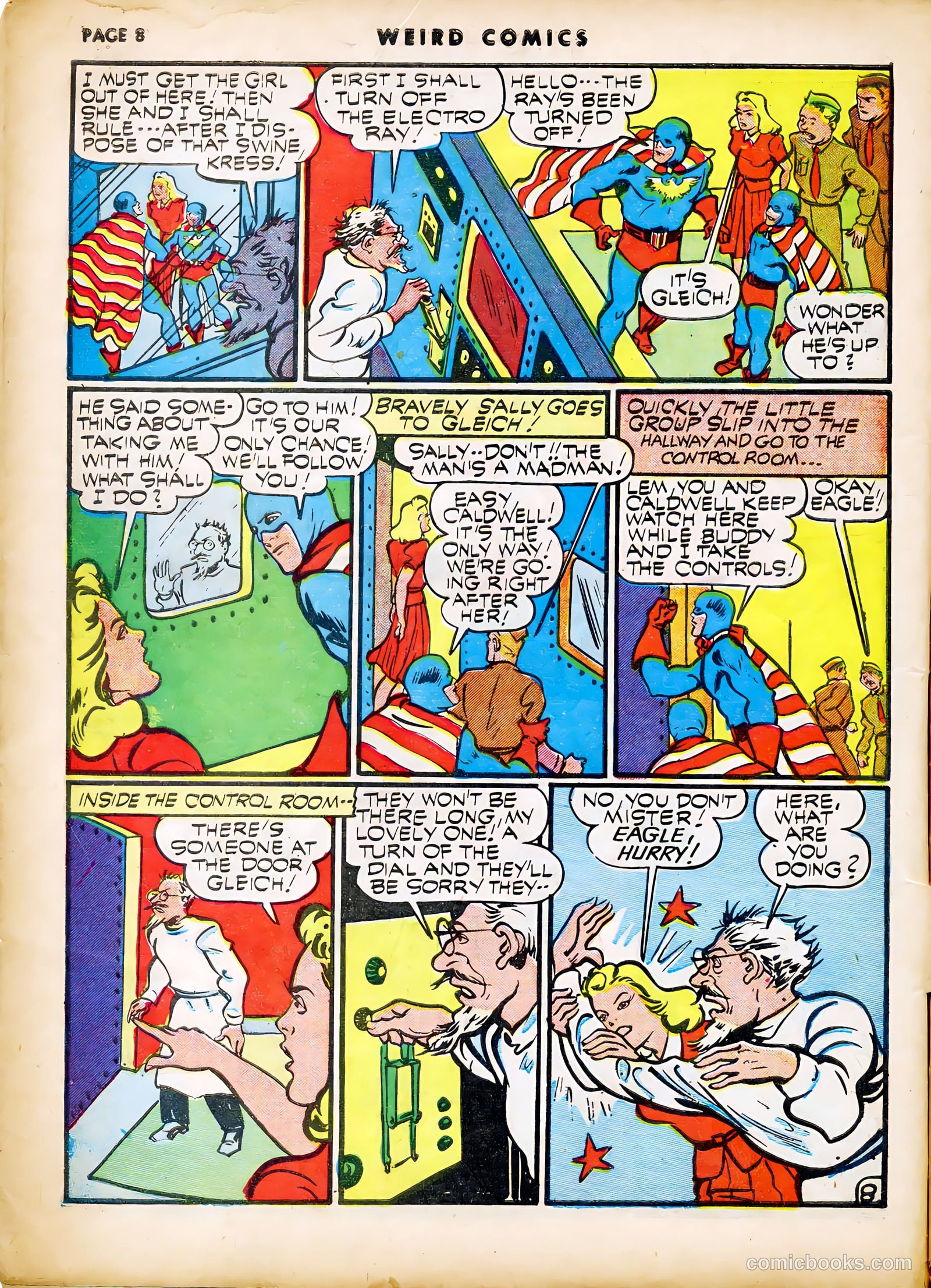 Weird Comics #19 (1941) — page 10 of 67