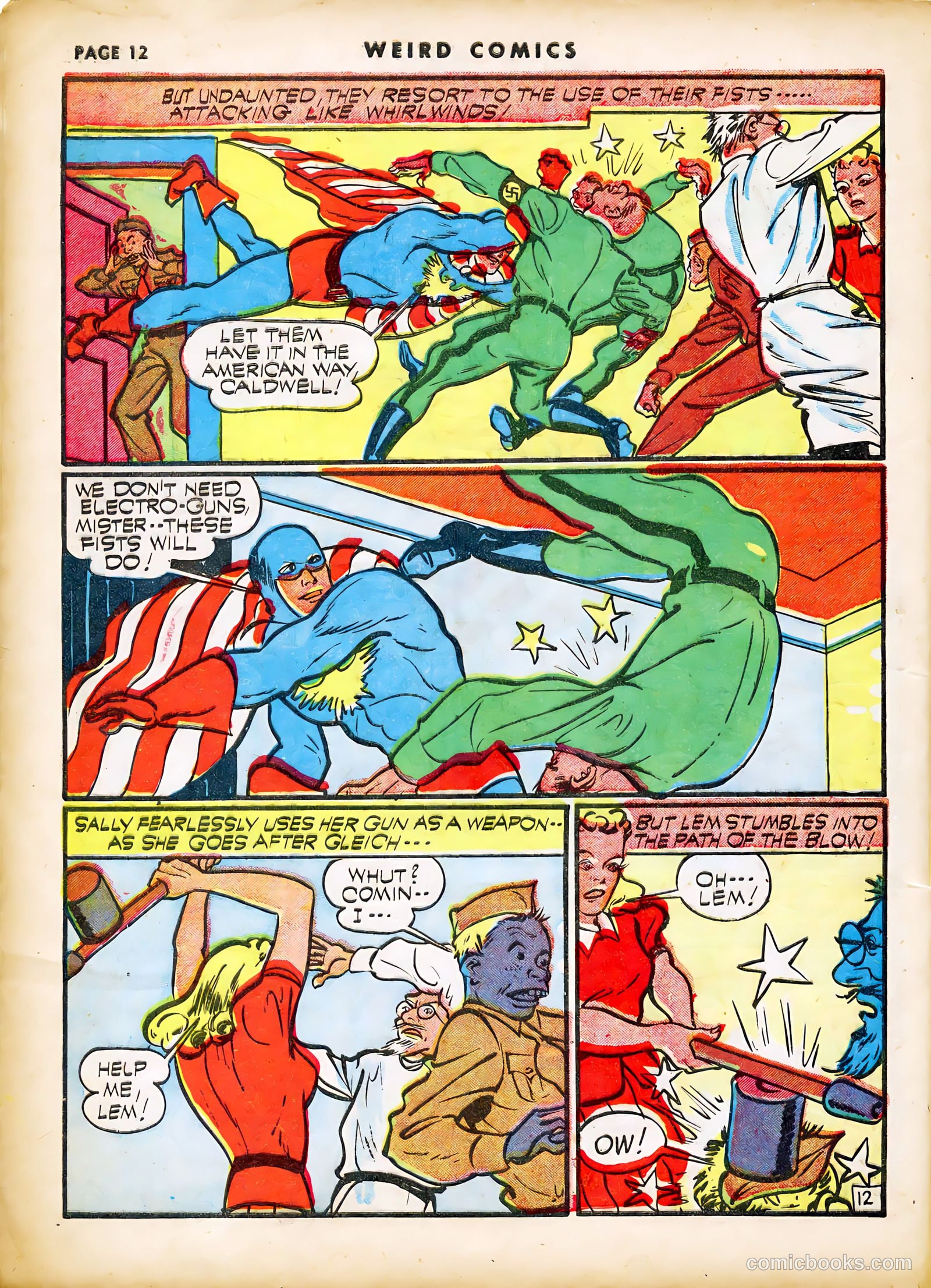Weird Comics #19 (1941) — page 14 of 67