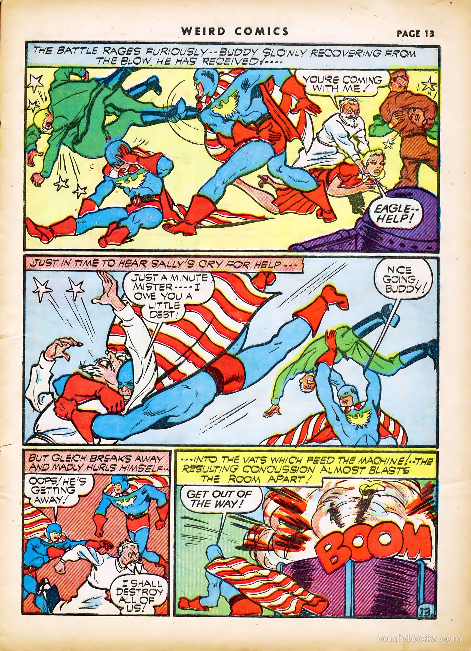 Weird Comics #19 (1941) — page 15 of 67