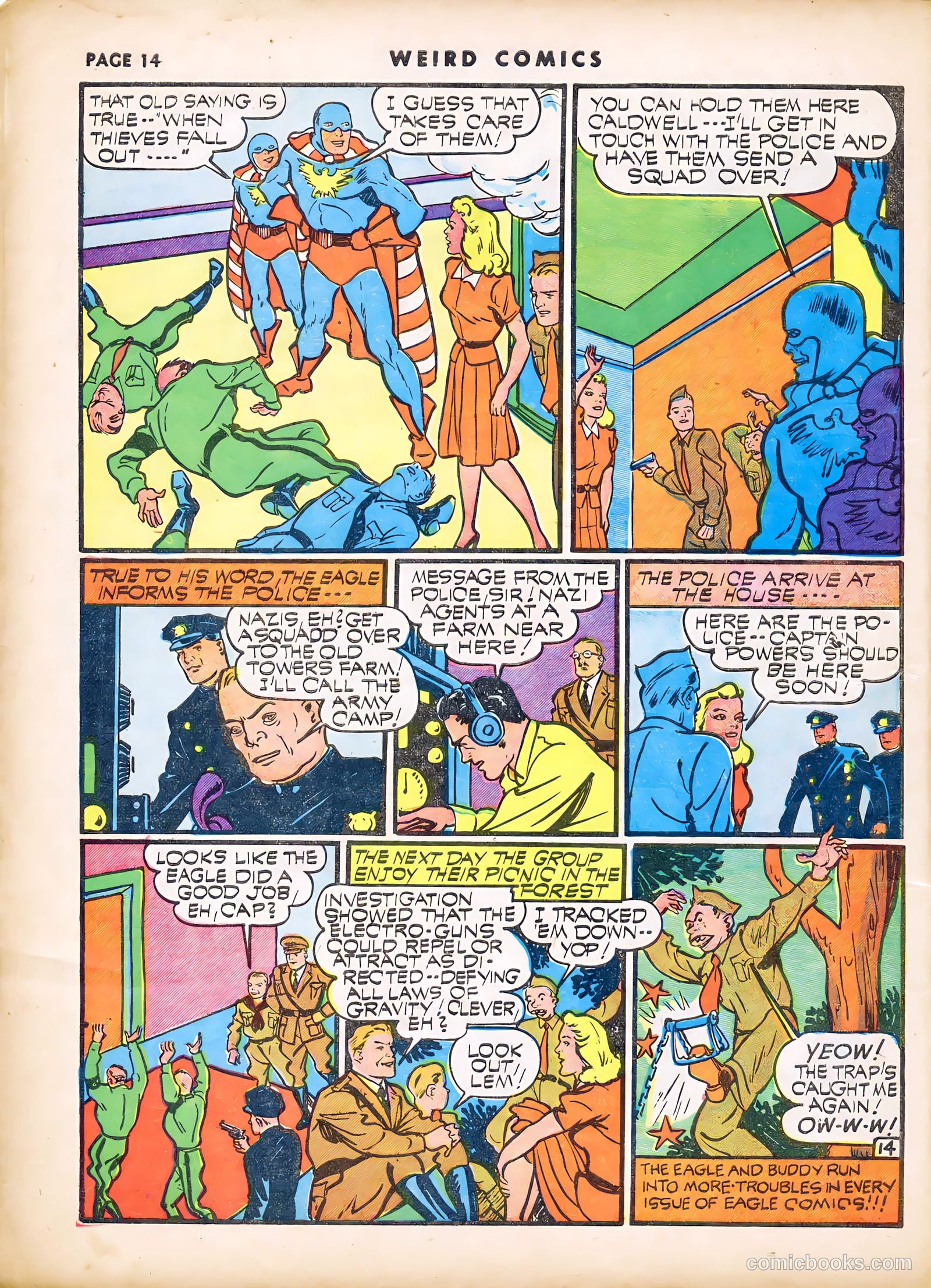 Weird Comics #19 (1941) — page 16 of 67