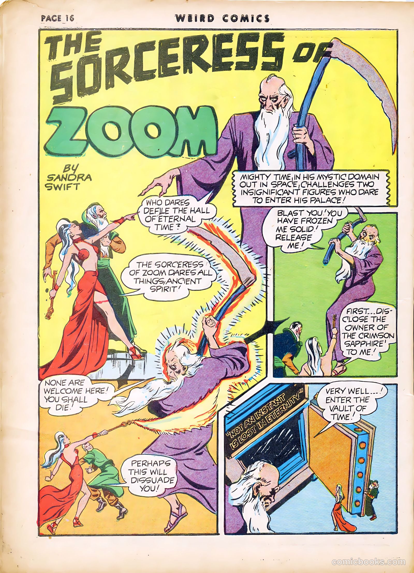 Weird Comics #19 (1941) — page 18 of 67