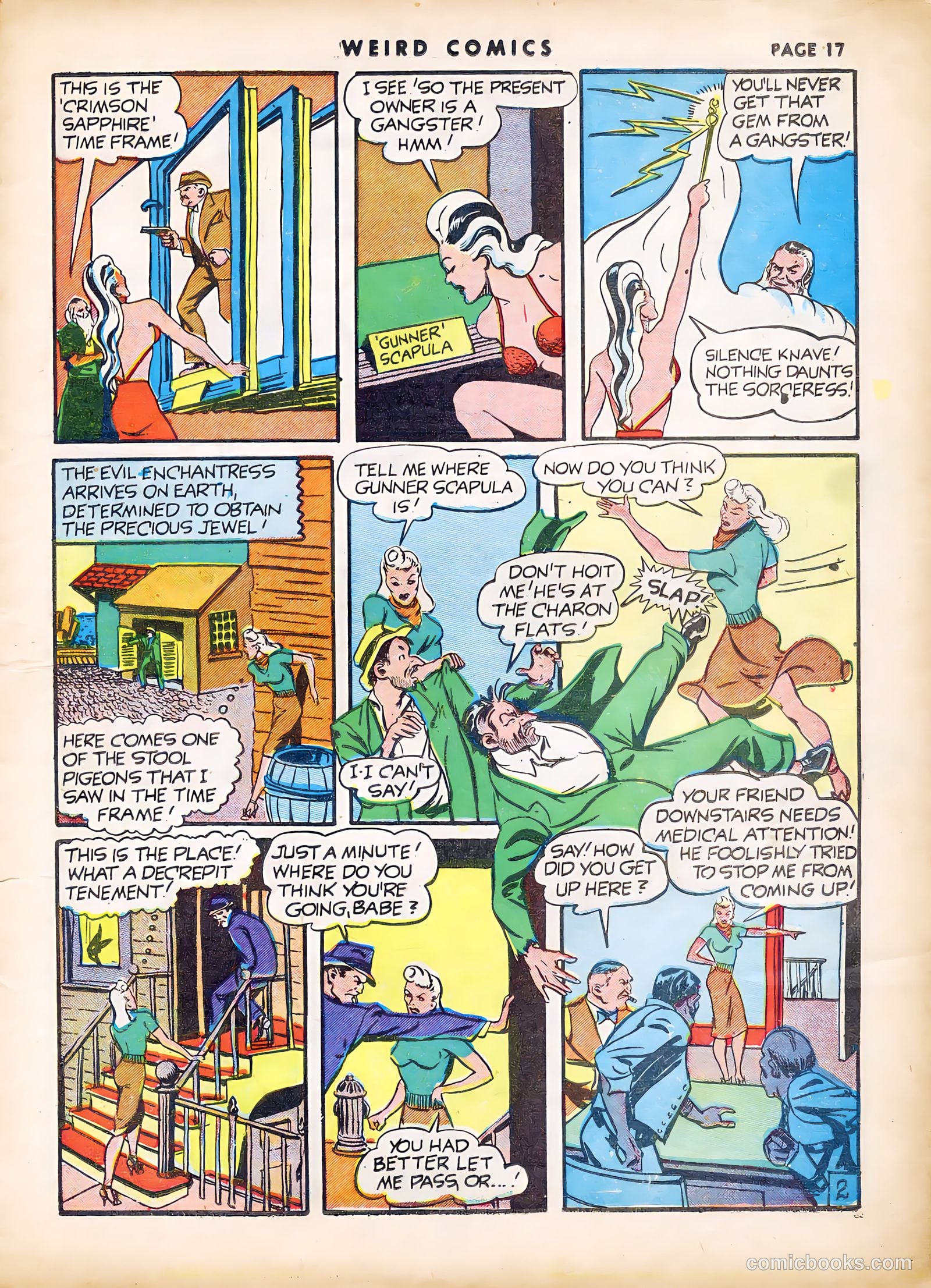 Weird Comics #19 (1941) — page 19 of 67