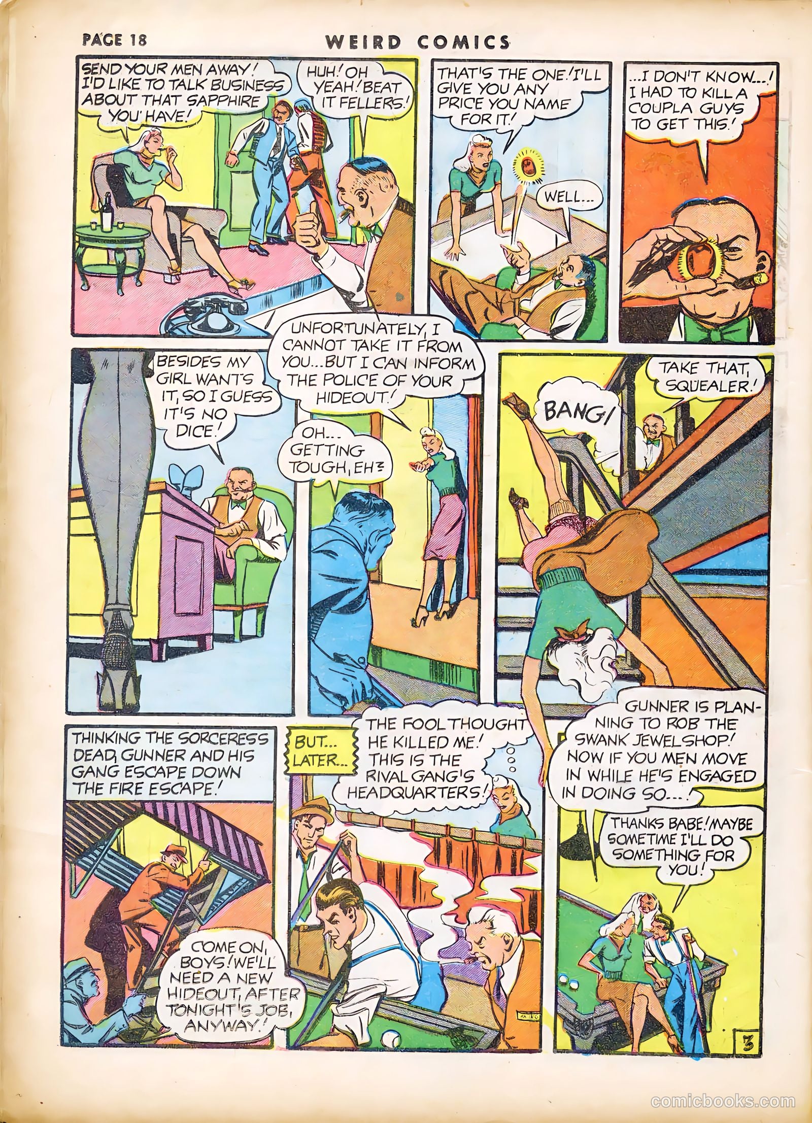 Weird Comics #19 (1941) — page 20 of 67