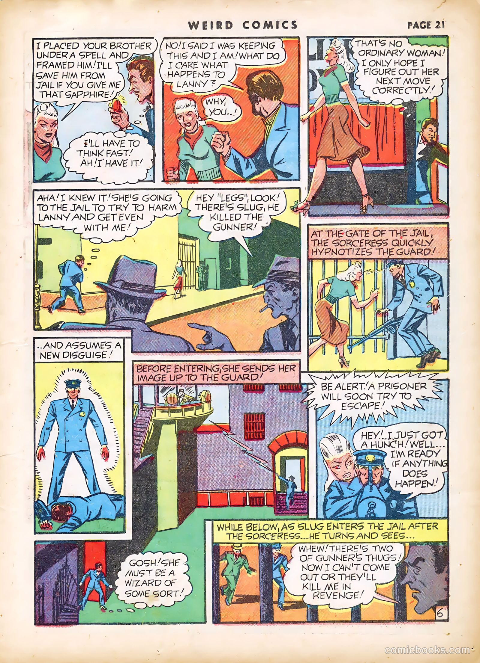 Weird Comics #19 (1941) — page 23 of 67