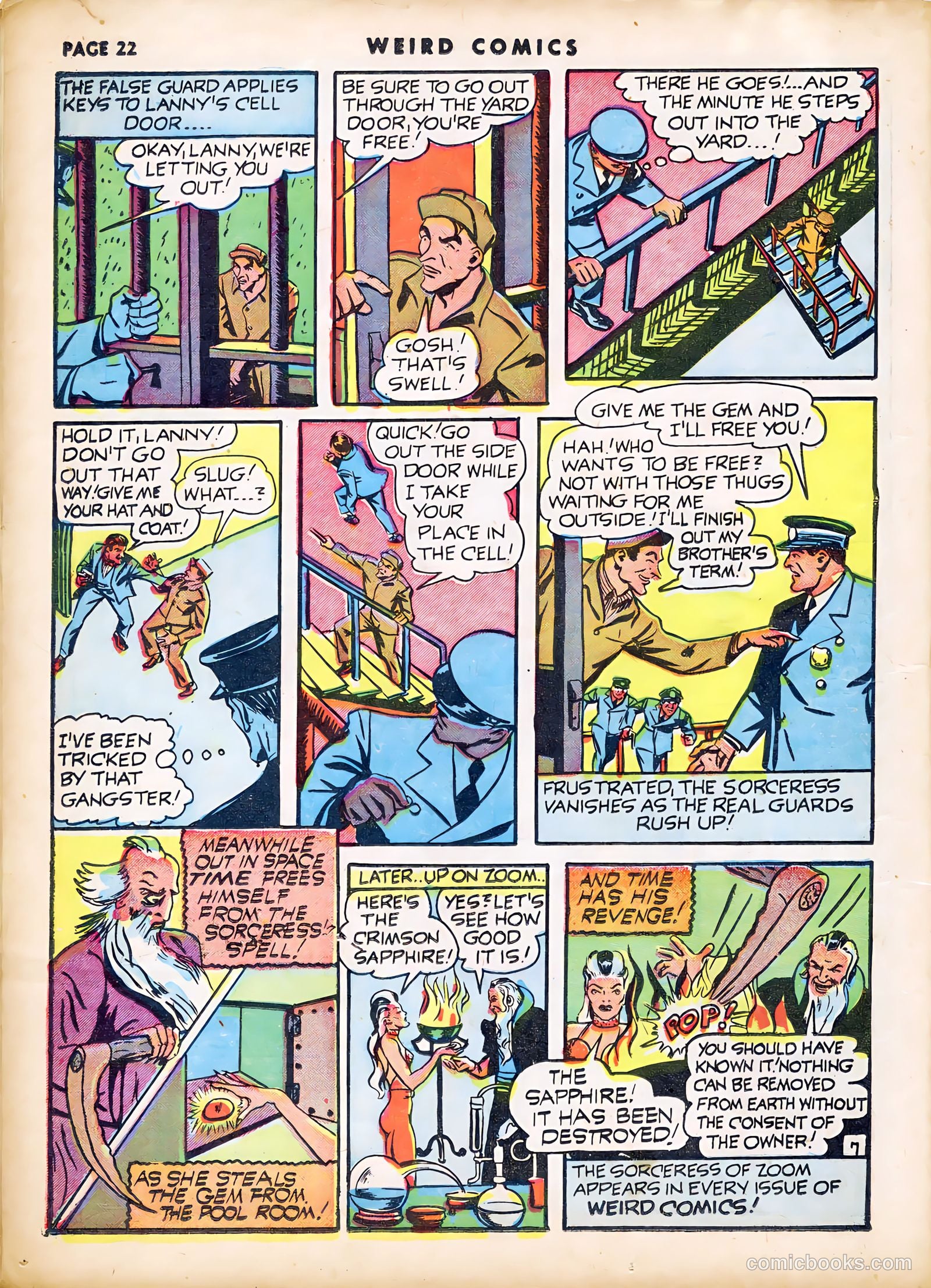 Weird Comics #19 (1941) — page 24 of 67