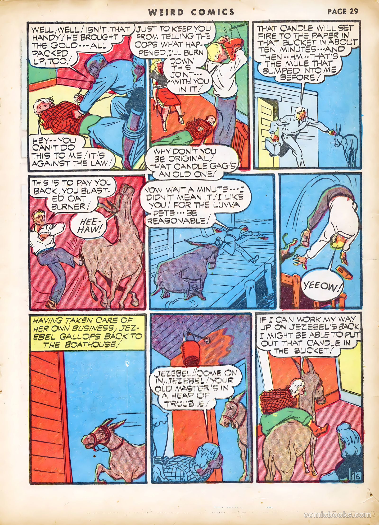 Weird Comics #19 (1941) — page 31 of 67