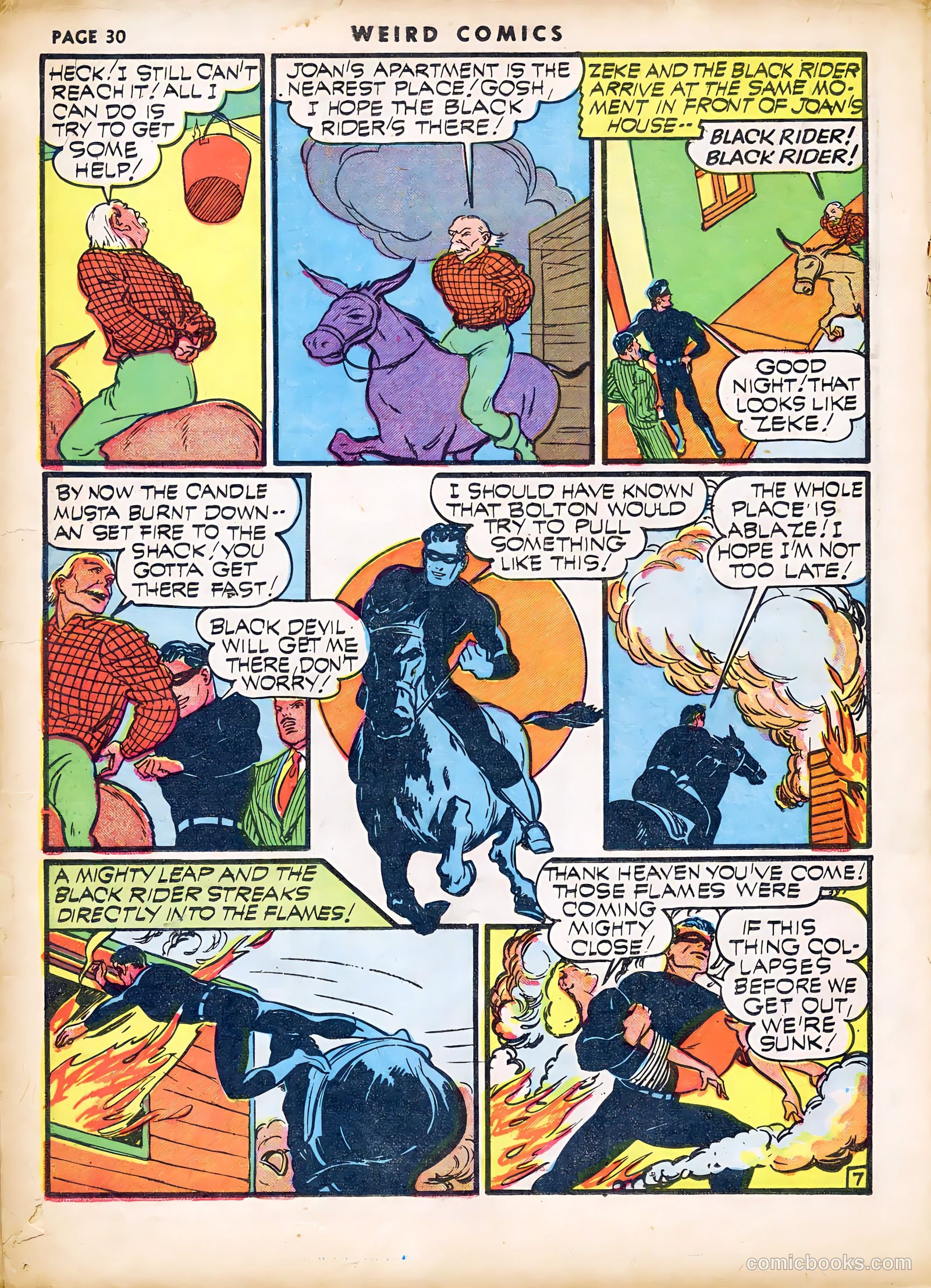 Weird Comics #19 (1941) — page 32 of 67