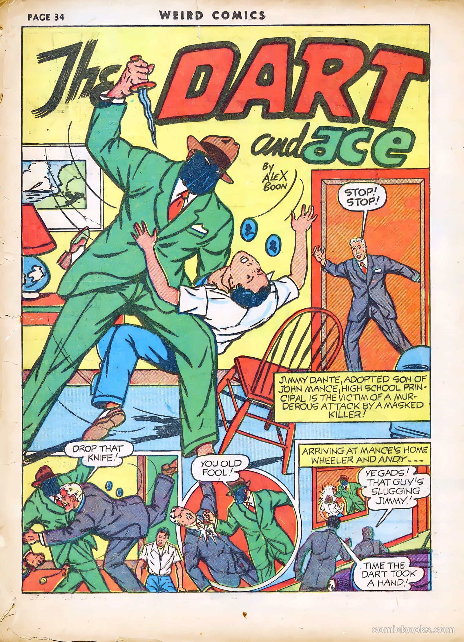 Weird Comics #19 (1941) — page 35 of 67