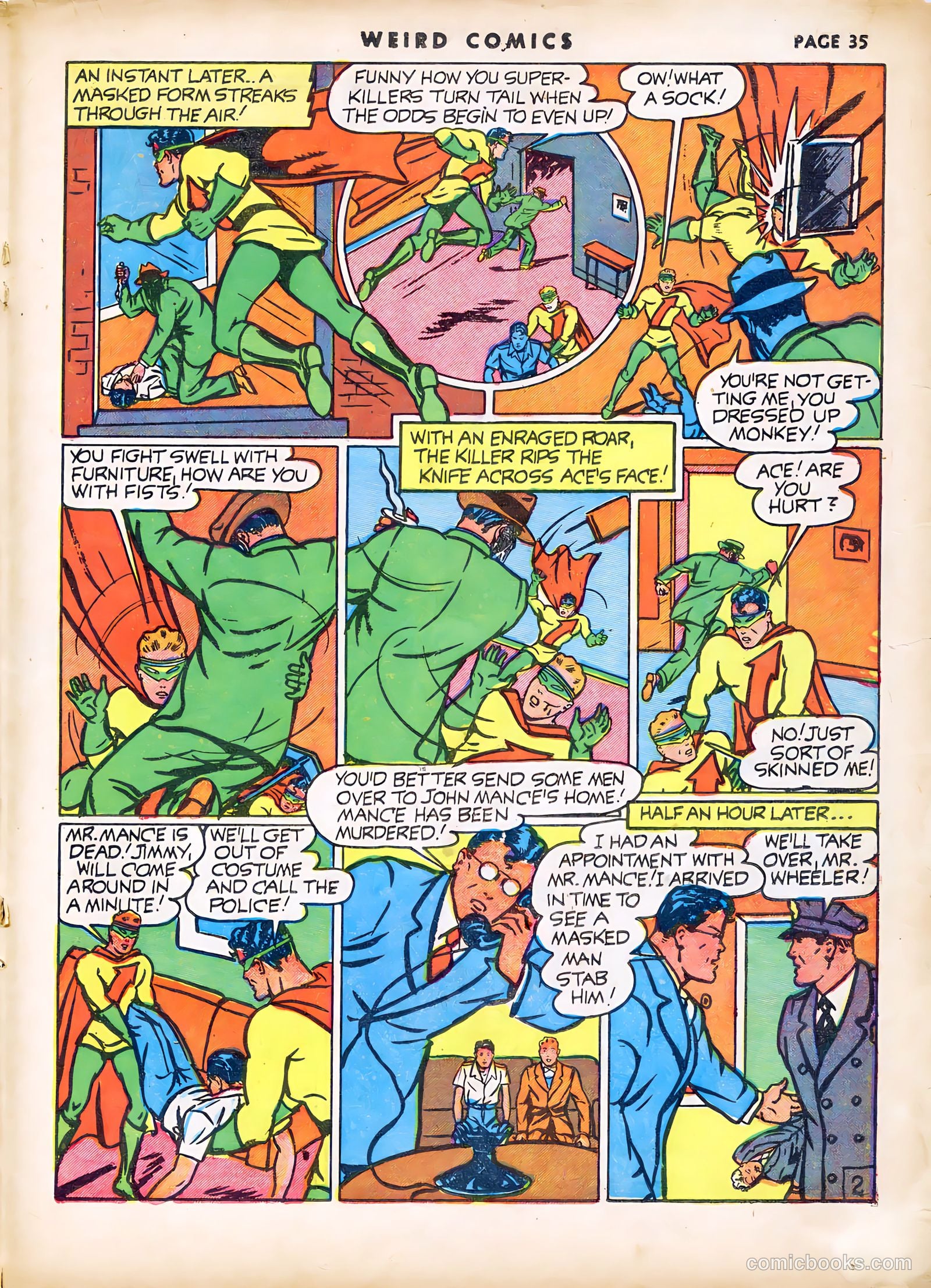 Weird Comics #19 (1941) — page 36 of 67