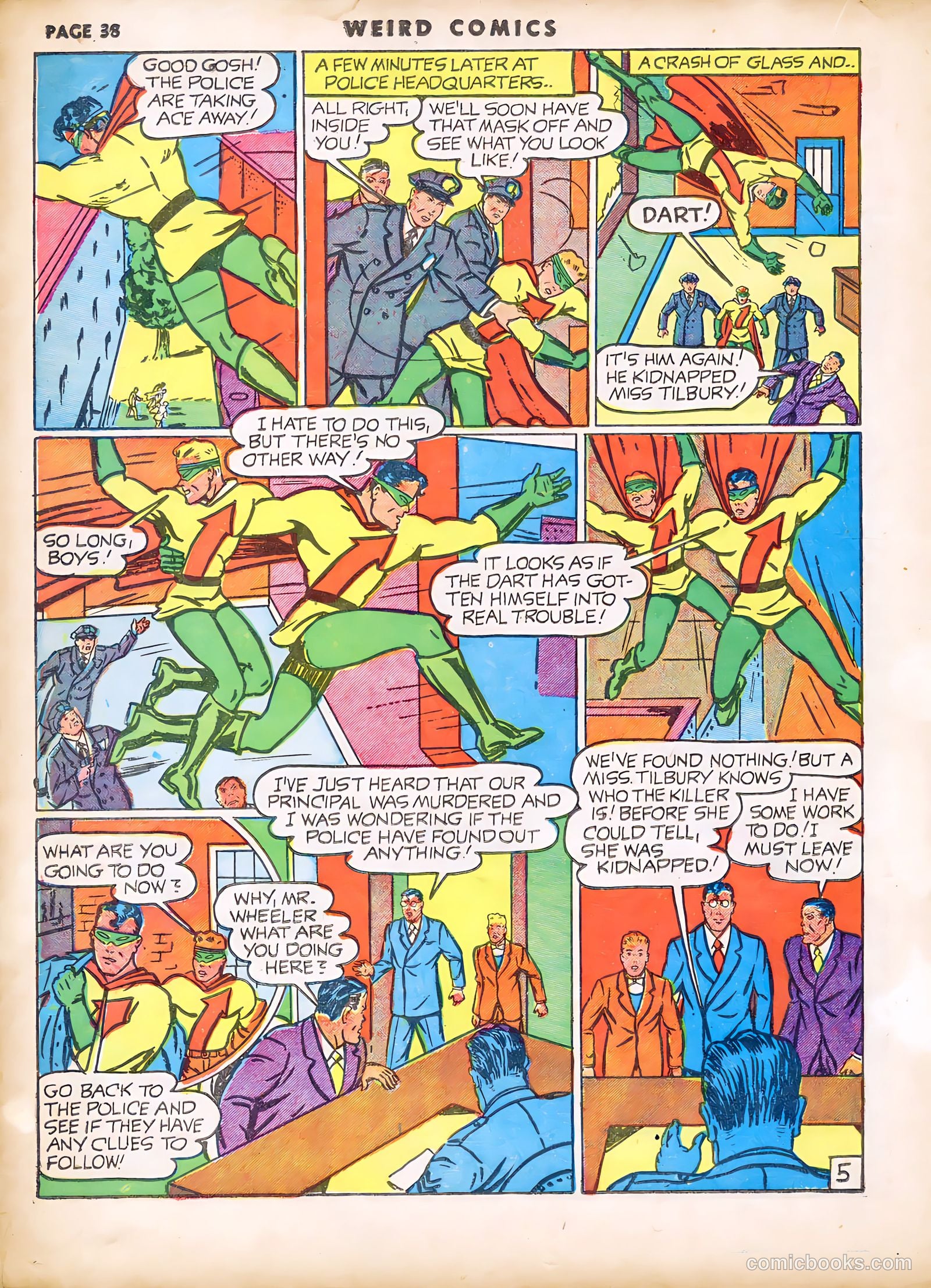 Weird Comics #19 (1941) — page 39 of 67