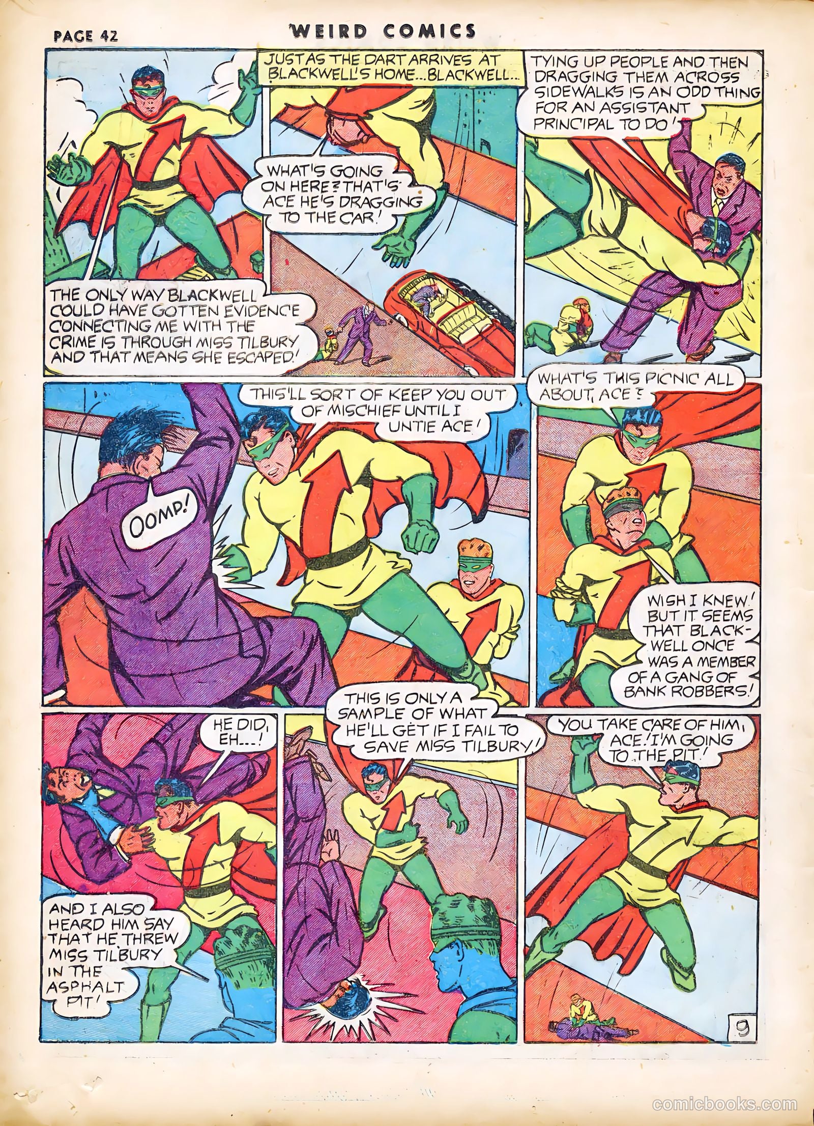 Weird Comics #19 (1941) — page 43 of 67