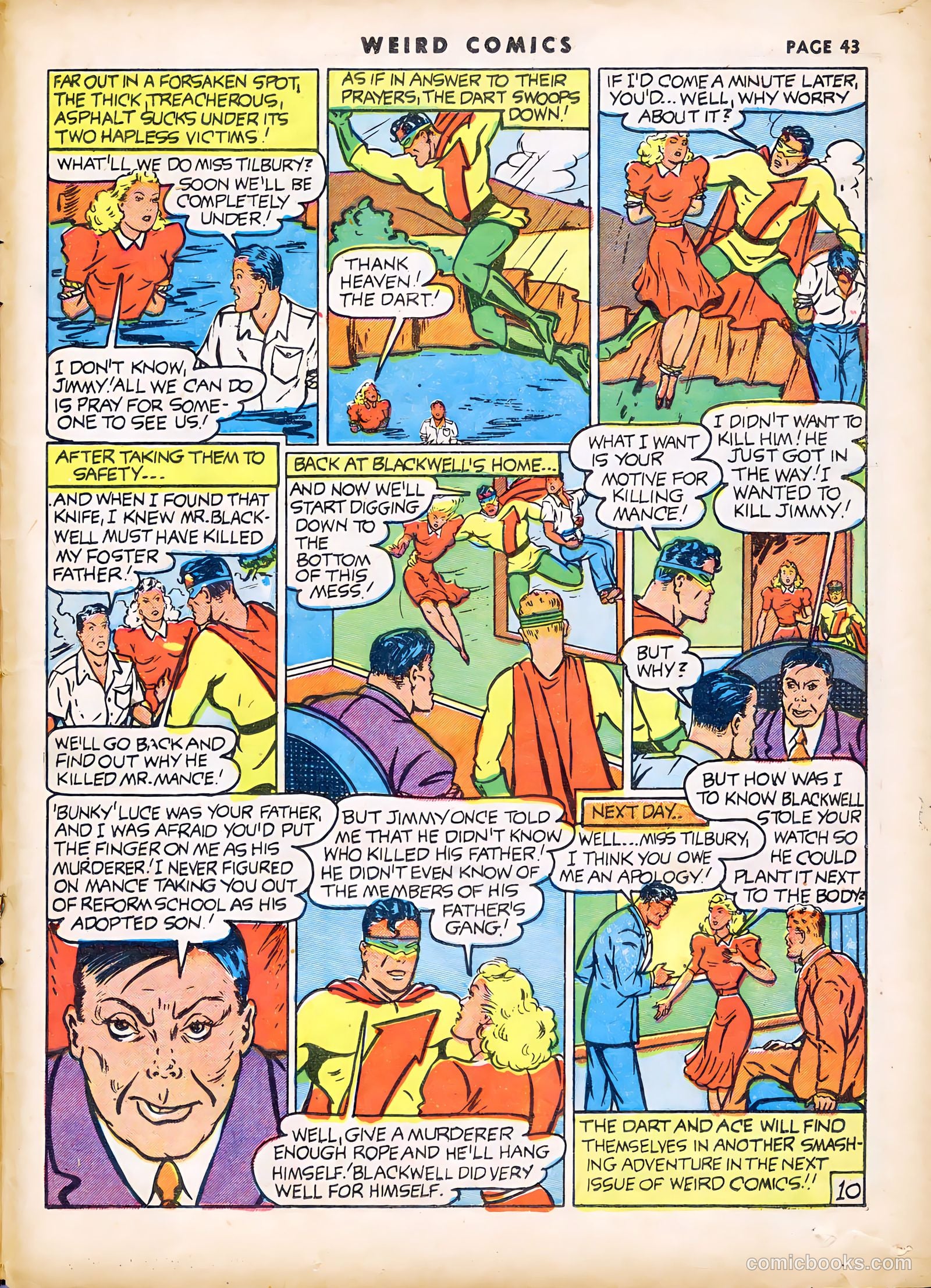 Weird Comics #19 (1941) — page 44 of 67