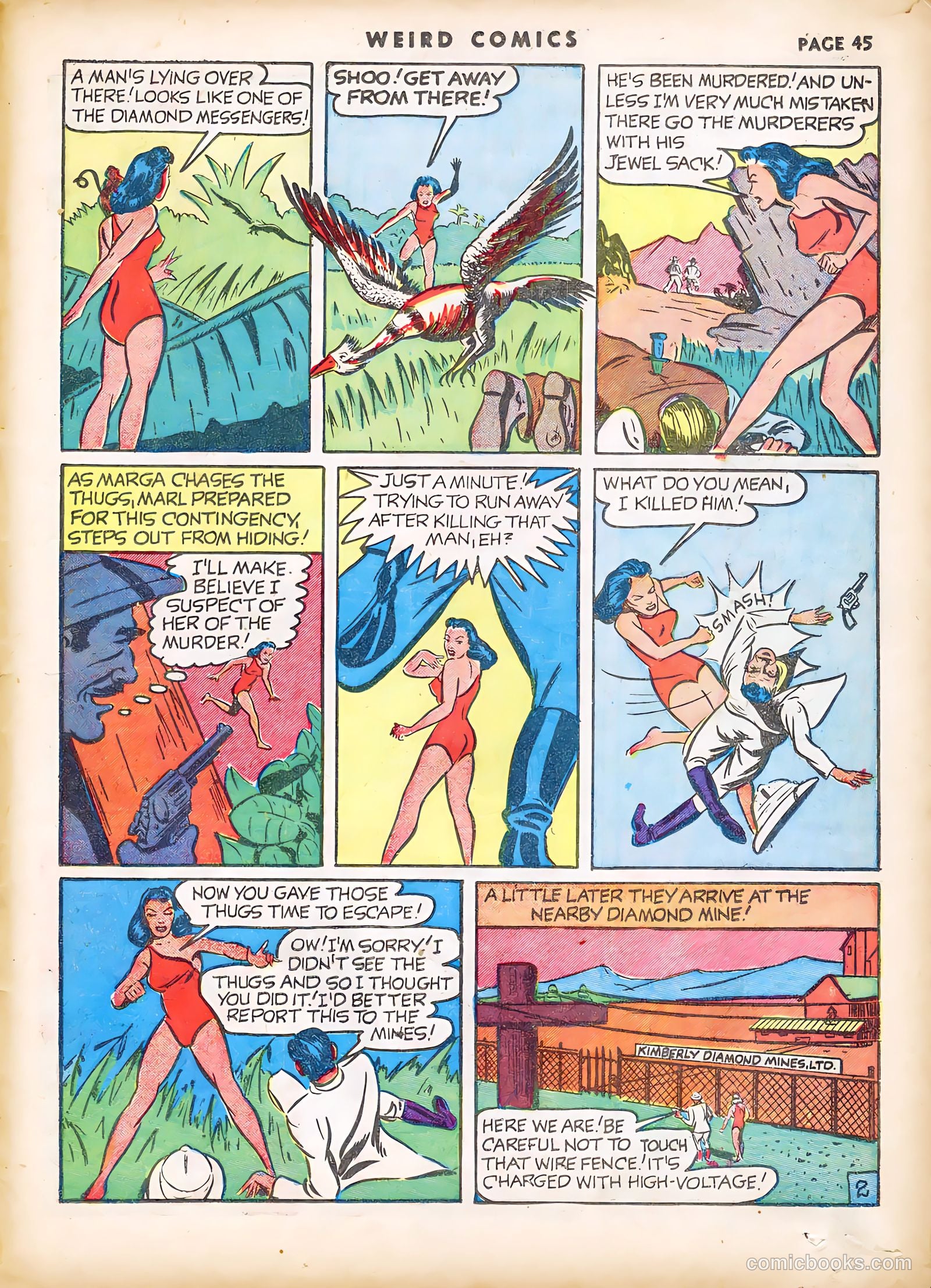 Weird Comics #19 (1941) — page 46 of 67