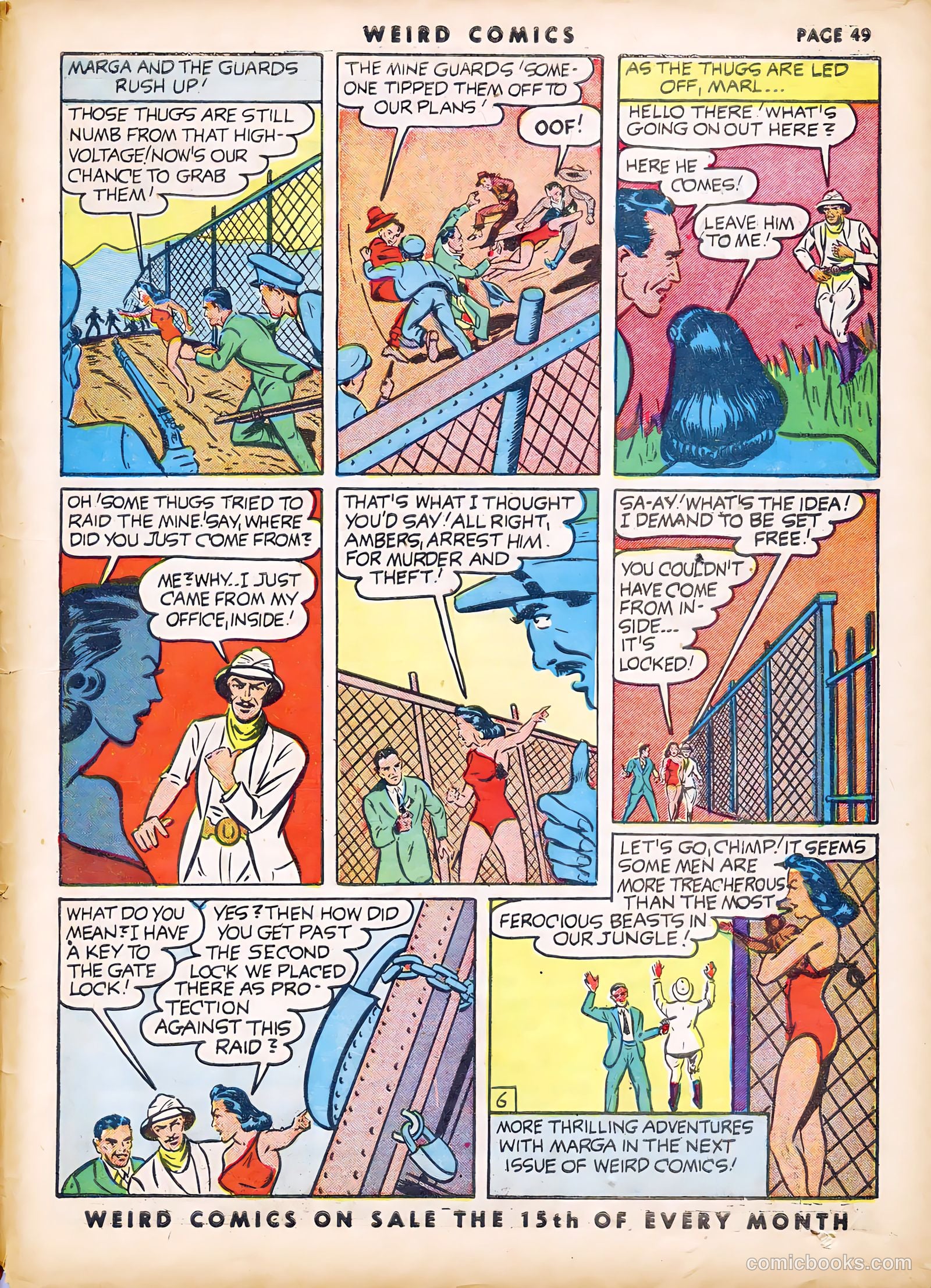 Weird Comics #19 (1941) — page 50 of 67