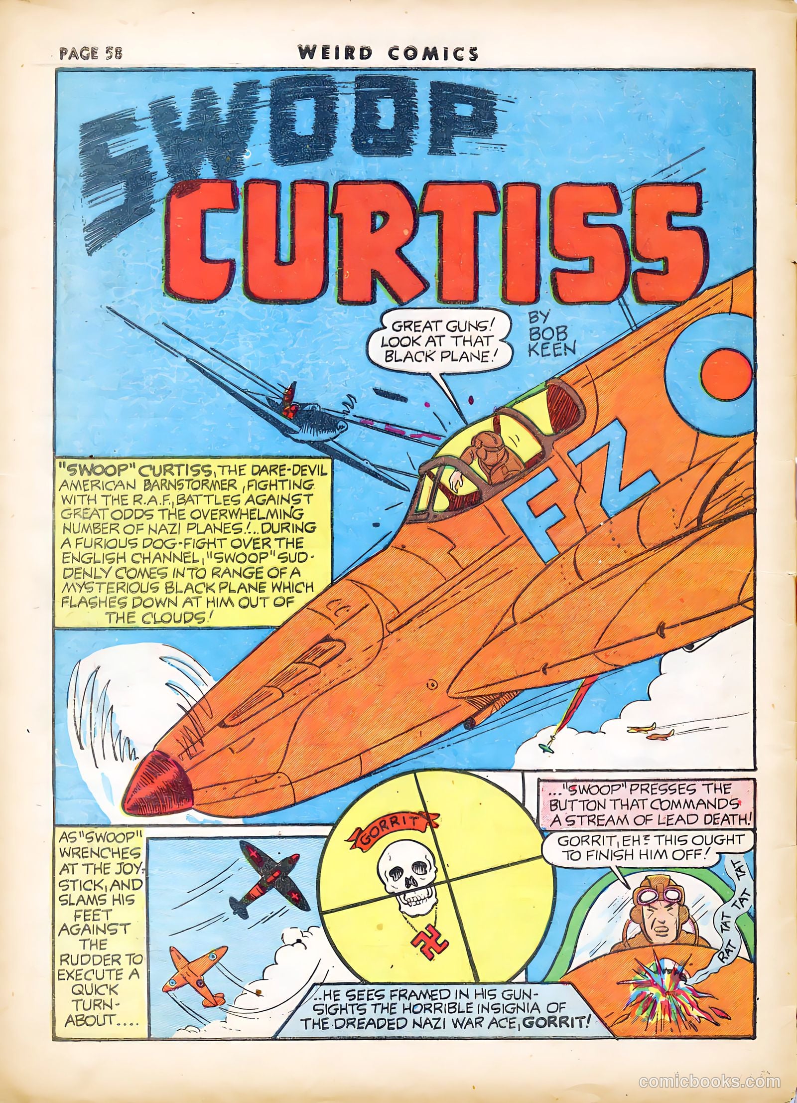 Weird Comics #19 (1941) — page 59 of 67