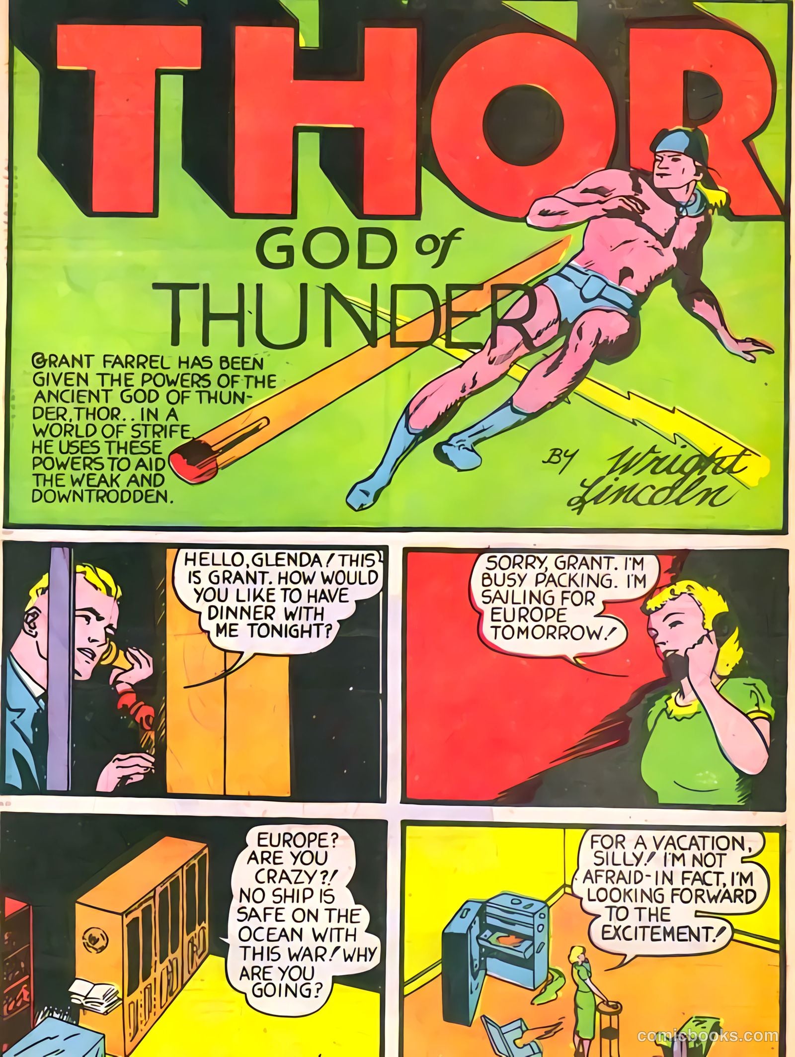 Weird Comics #2 (1940) — page 3 of 68
