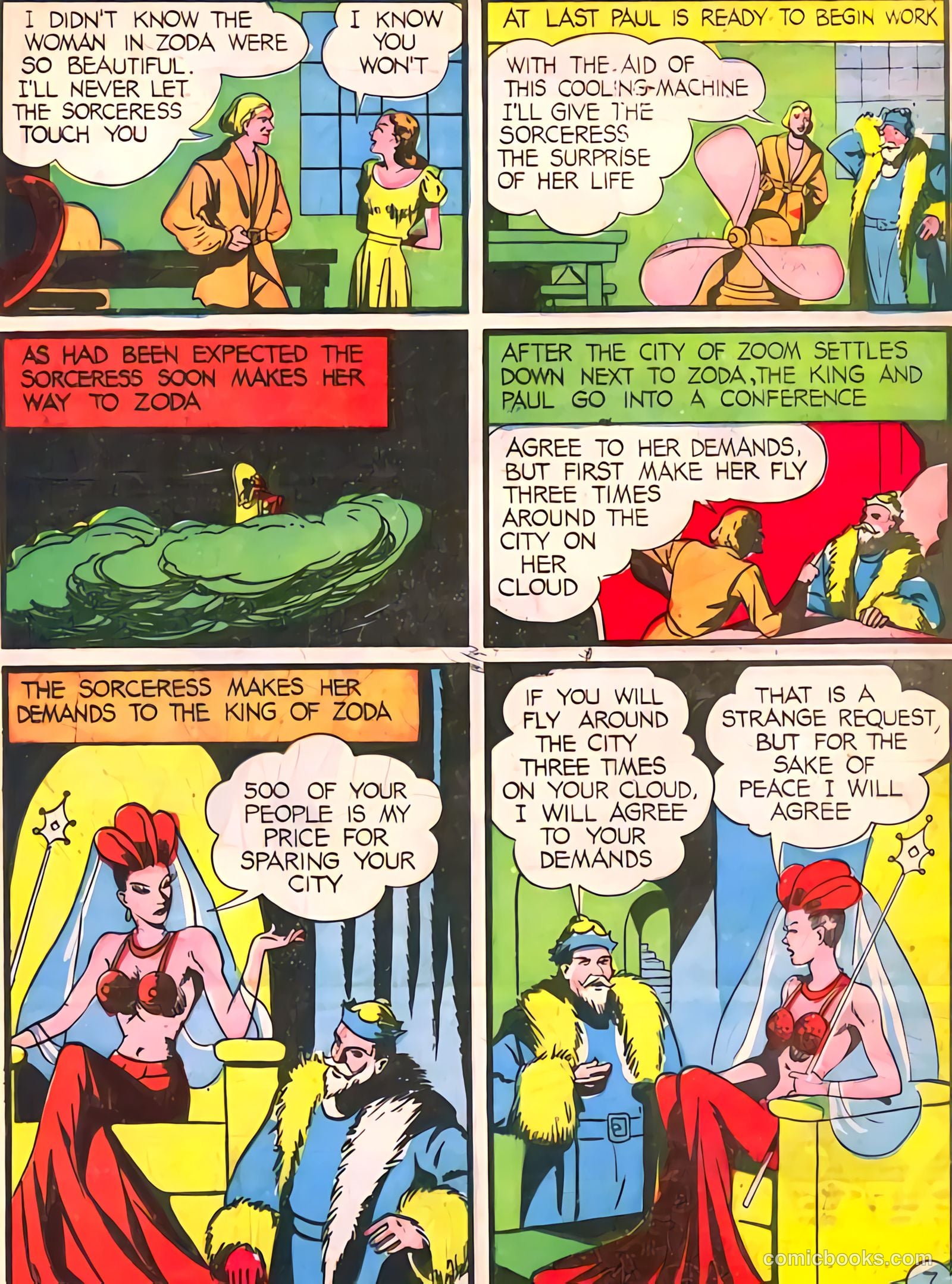 Weird Comics #2 (1940) — page 21 of 68