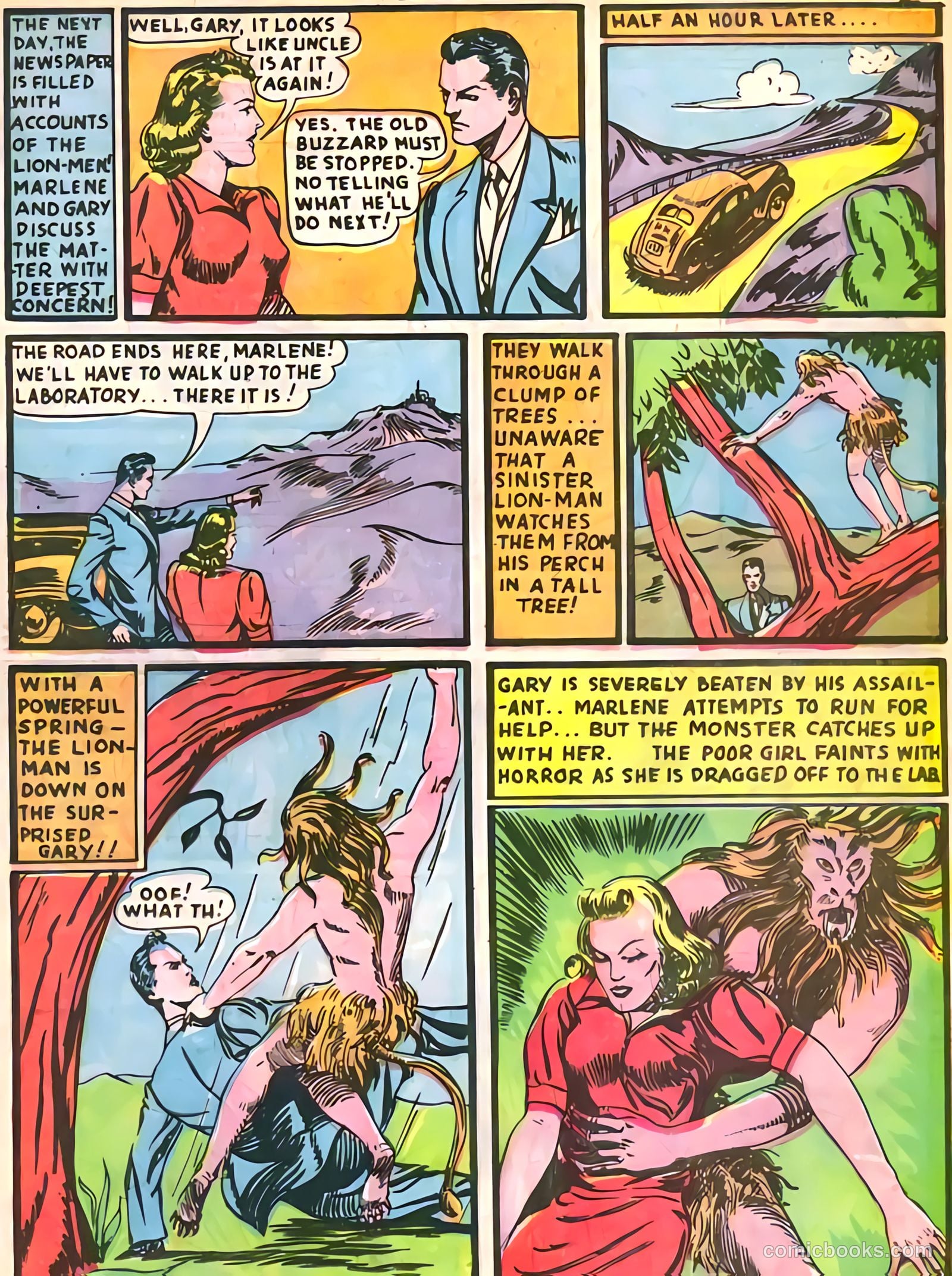 Weird Comics #2 (1940) — page 35 of 68