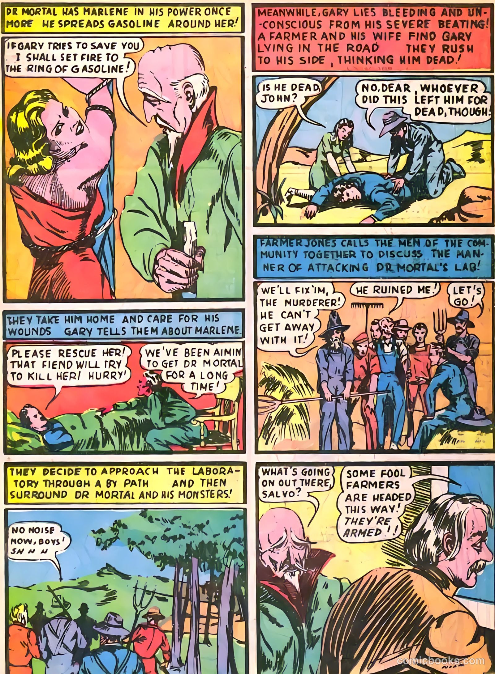 Weird Comics #2 (1940) — page 36 of 68