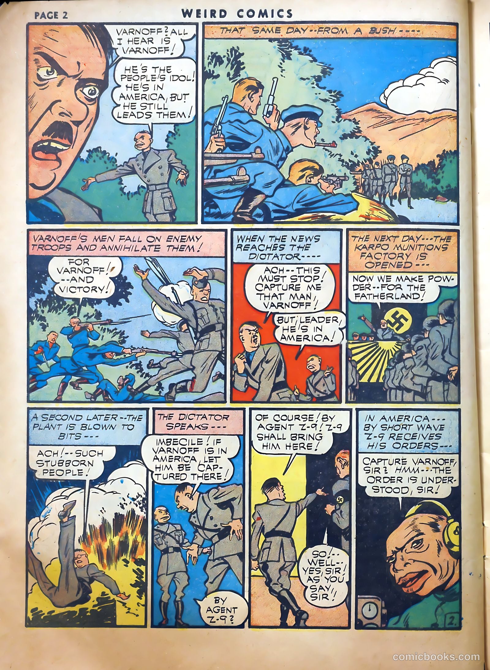 Weird Comics #20 (1942) — page 4 of 67