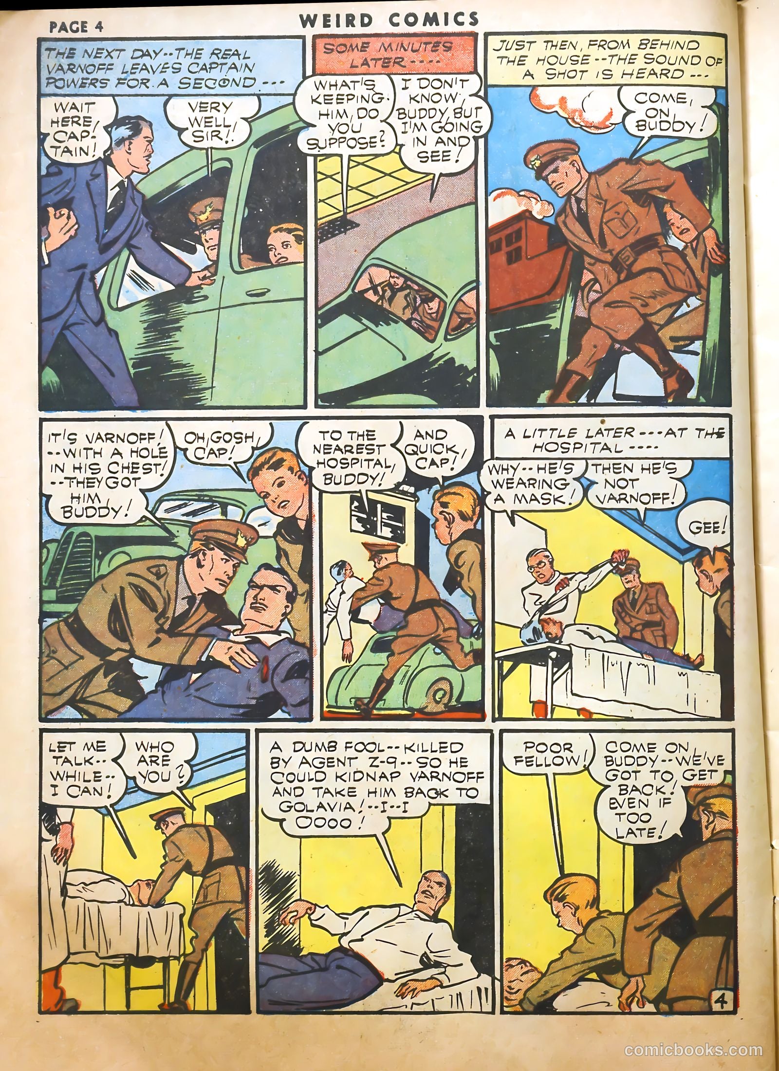 Weird Comics #20 (1942) — page 6 of 67